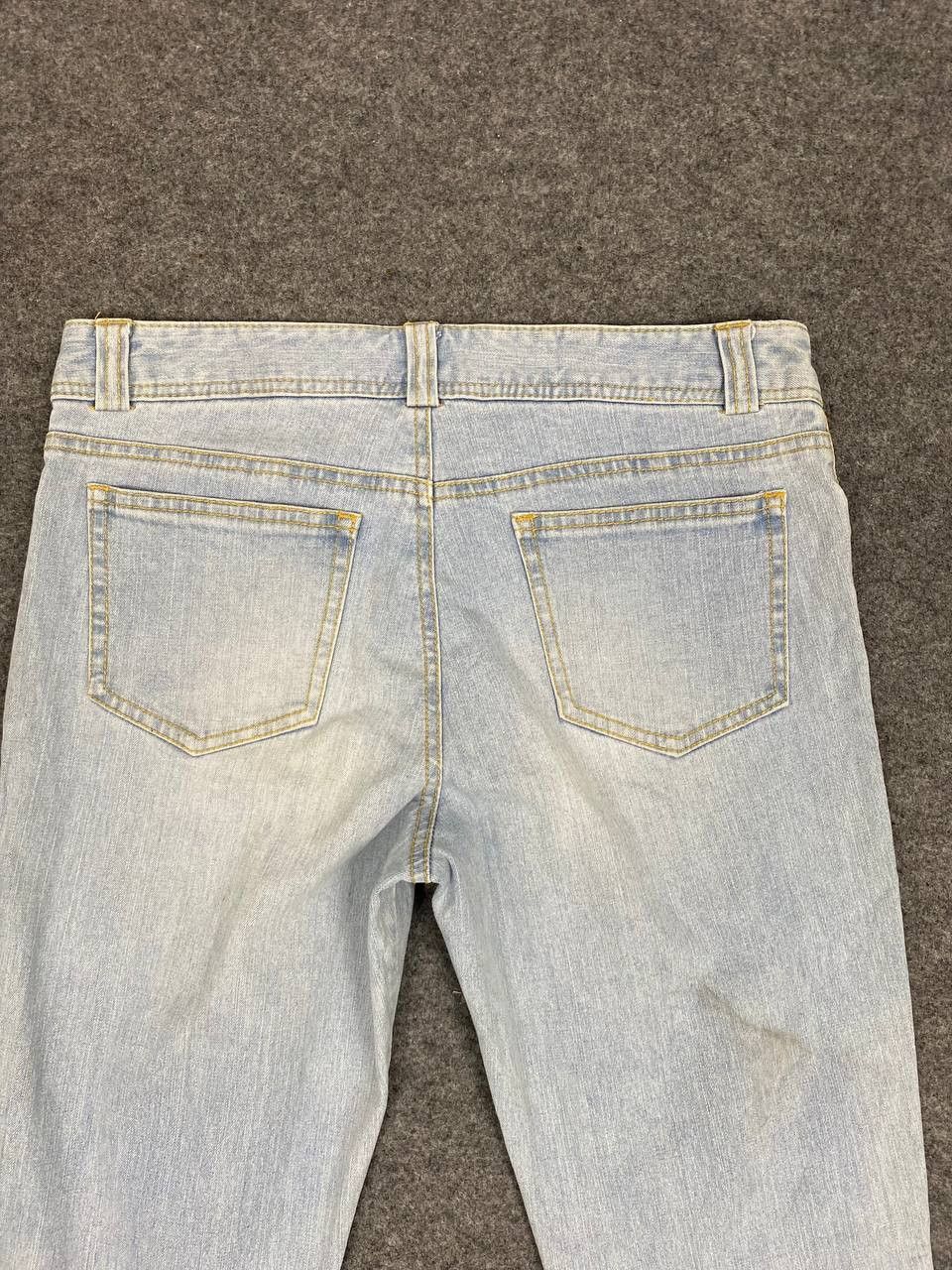 Japanese Brand vintage japanese brands lightwash bootcut flare denim Size 31" - 3 Thumbnail