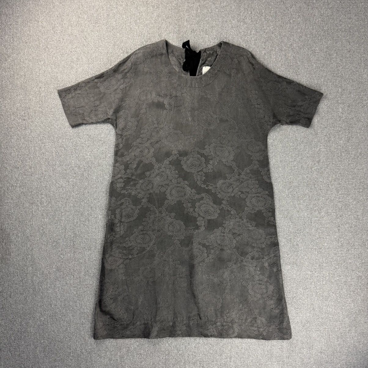 Uma Wang Uma Wang - Runway SS14 - Jacquard Dyed Floral Laced Dress Size S / US 4 / IT 40 - 1 Thumbnail