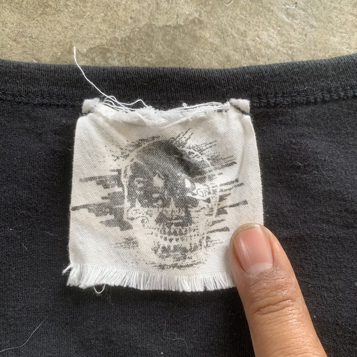 Japanese Brand 2000’s Gladnews Japan Gothic Skull tee Size S / US 4 / IT 40 - 6 Thumbnail