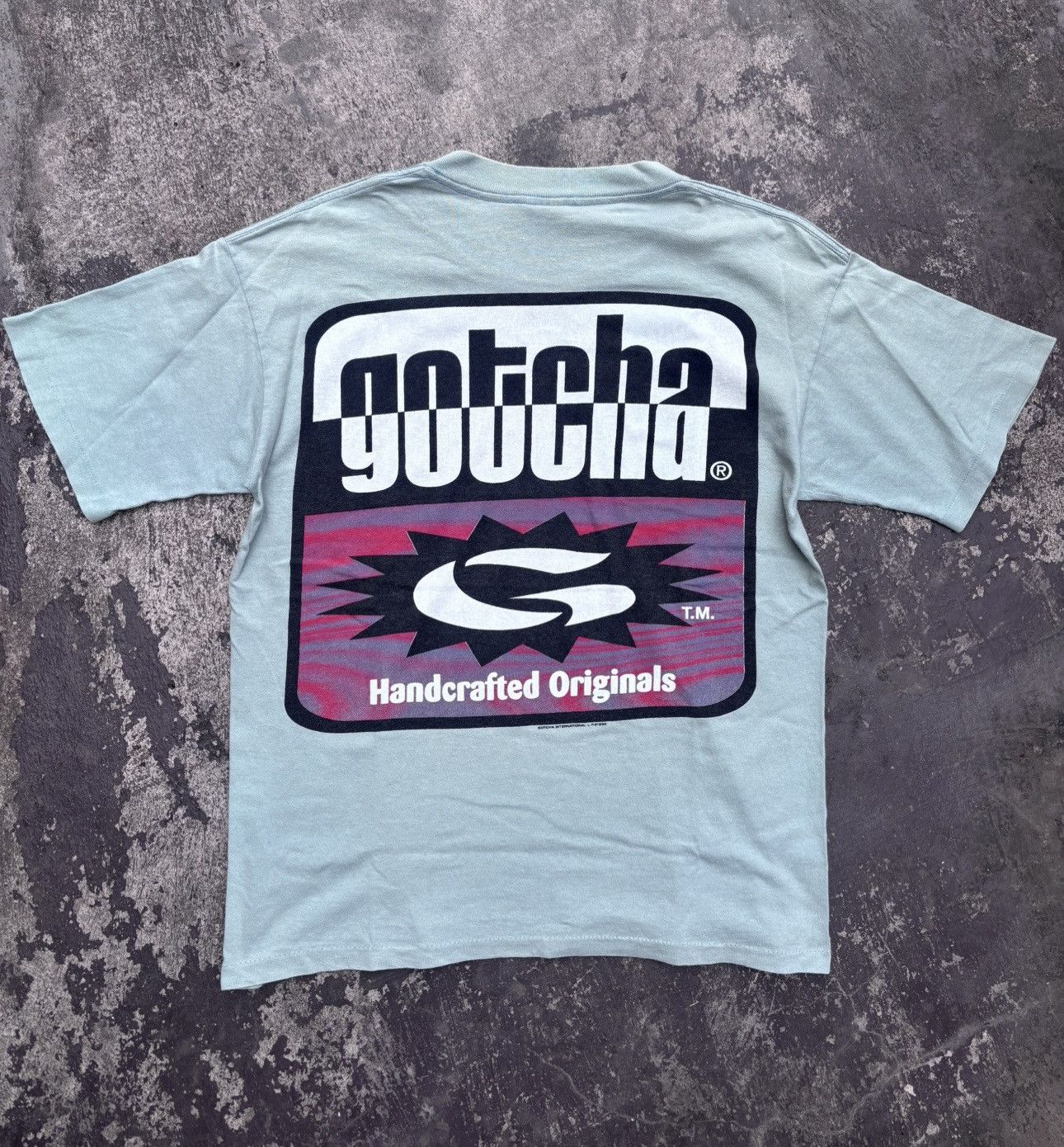 Gotcha Gotcha 1996 vintage surftee Size US L / EU 52-54 / 3 - 2 Thumbnail