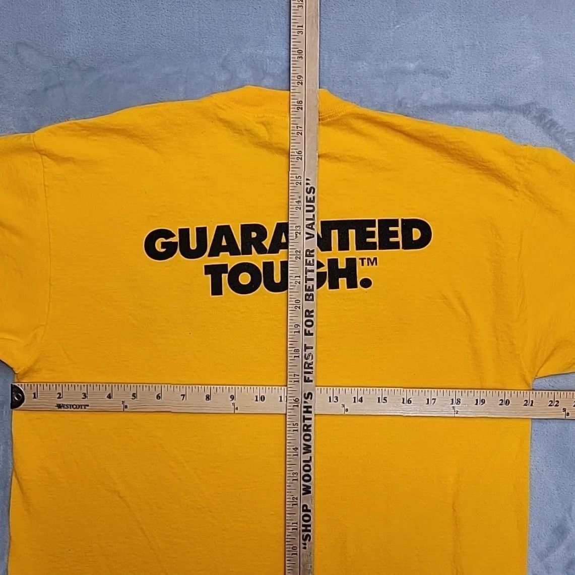 Delta VINTAGE DeWalt Tools Shirt Mens L Gold Pullover Crewneck Logo Graphic TEE Size US L / EU 52-54 / 3 - 5 Thumbnail
