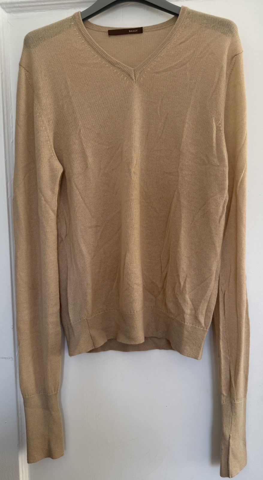Bally beige sweater M