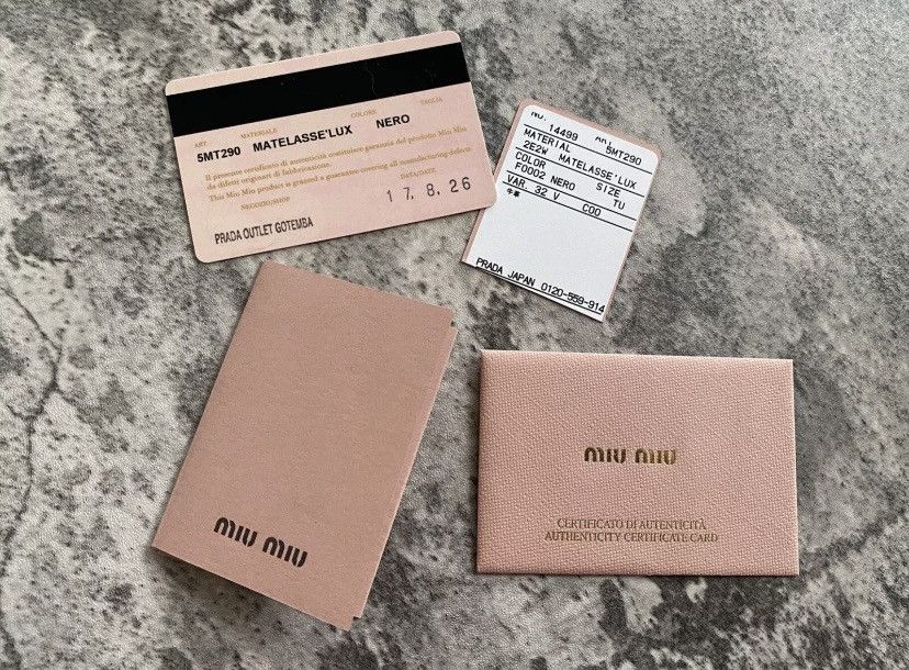 Miu Miu Matelasse wallet on chain Size ONE SIZE - 17 Thumbnail