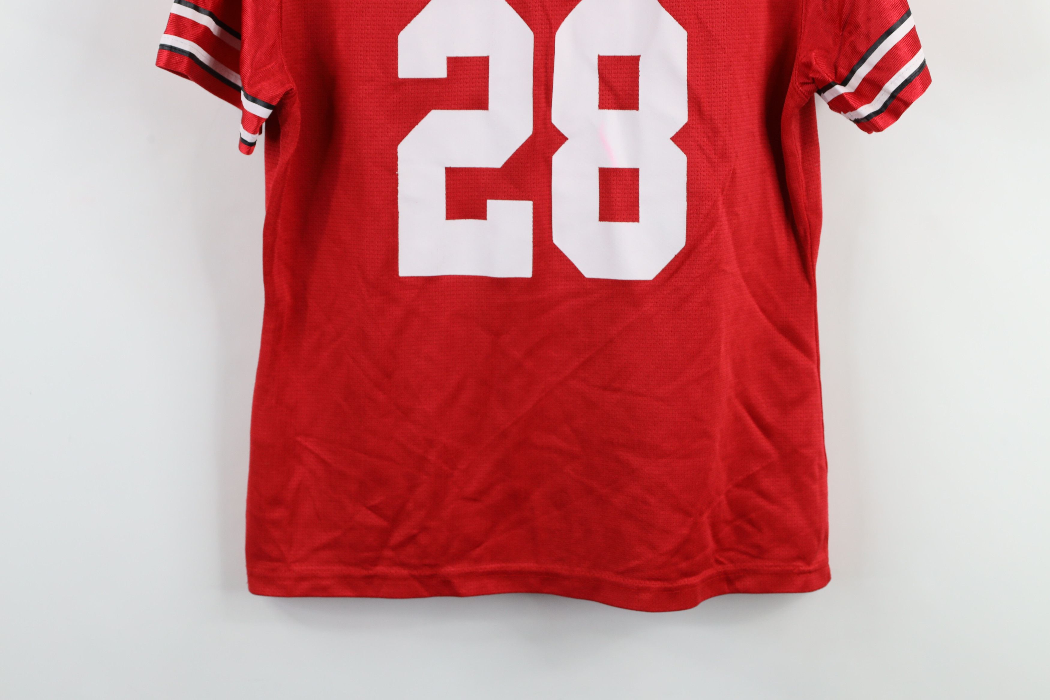 Nike × Vintage Vintage Nike Ohio State University Football Jersey Red Size L / US 10 / IT 46 - 17 Thumbnail