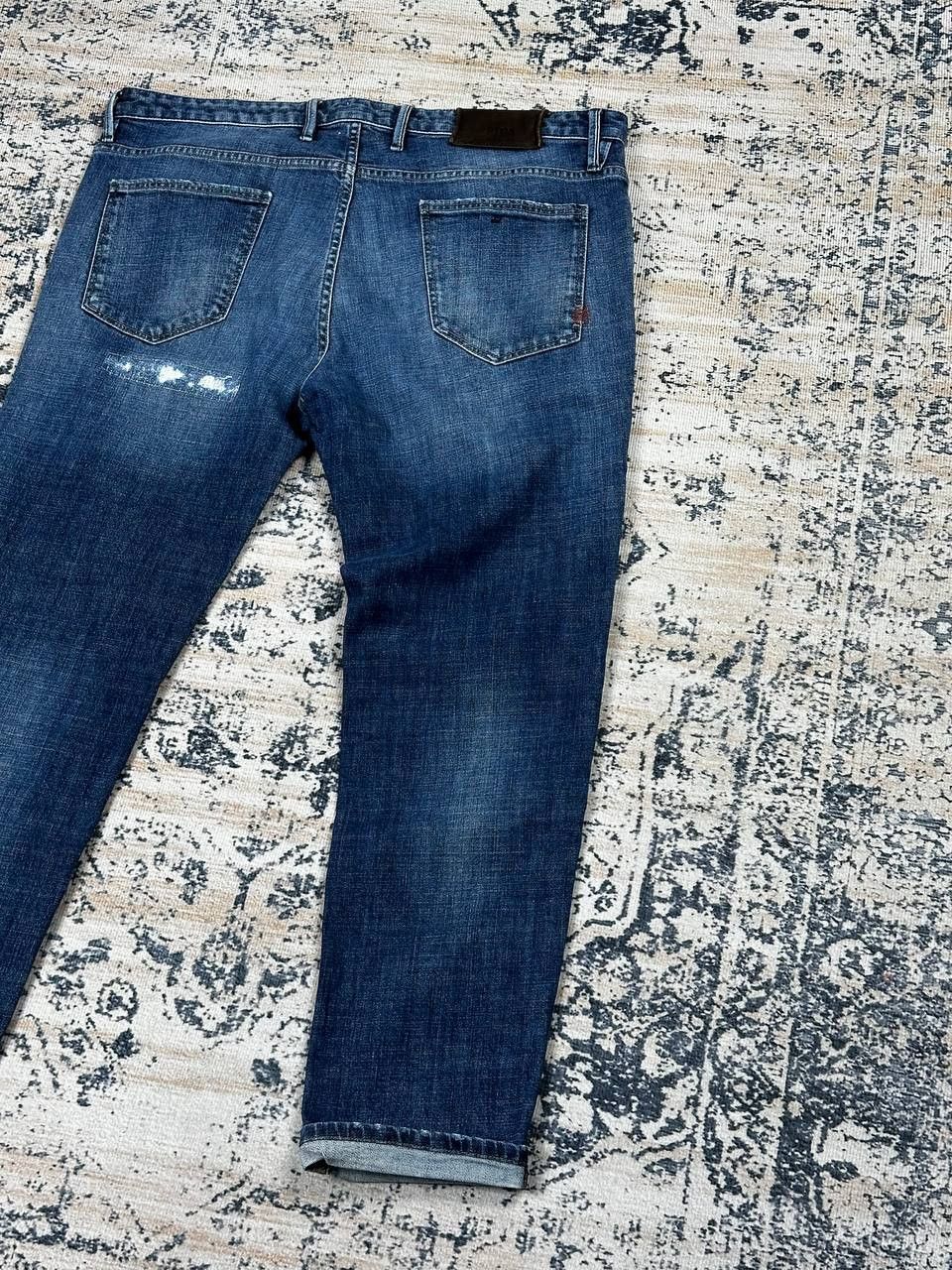 PT Torino Pt01 PT05 Torino Blue Ripped Italian Denim Jeans Pants Size US 38 / EU 54 - 11 Thumbnail