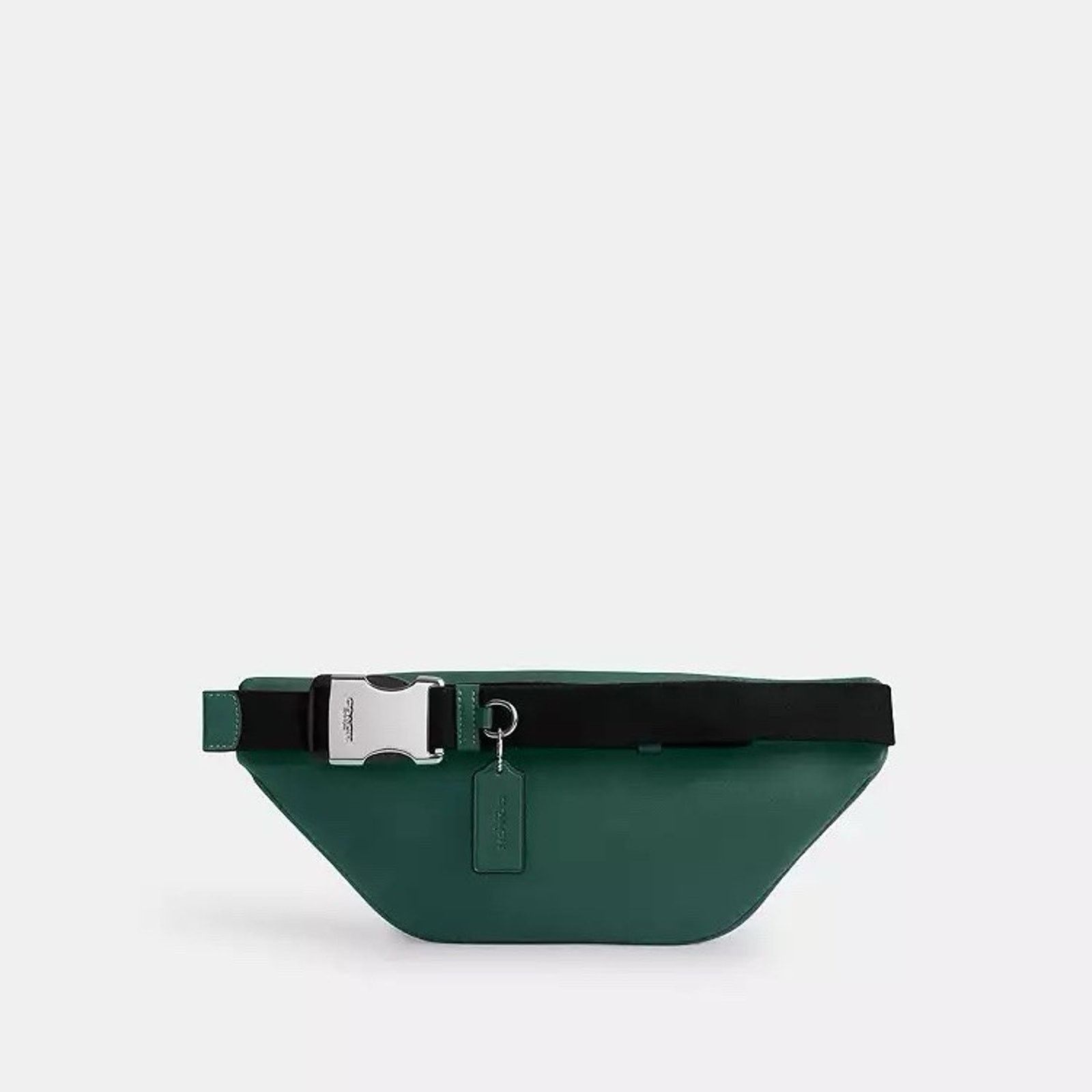 Coach NWT COACH Racer Small Belt Bag Silver/Sea Green CEB24 Size ONE SIZE - 9 Thumbnail