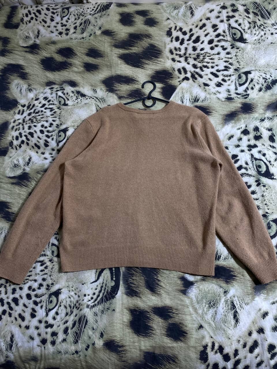 Polo Ralph Lauren × Ralph Lauren × Vintage 90s Vintage Polo Ralph Lauren Khaki Knit Sweater Size US XL / EU 56 / 4 - 10 Thumbnail