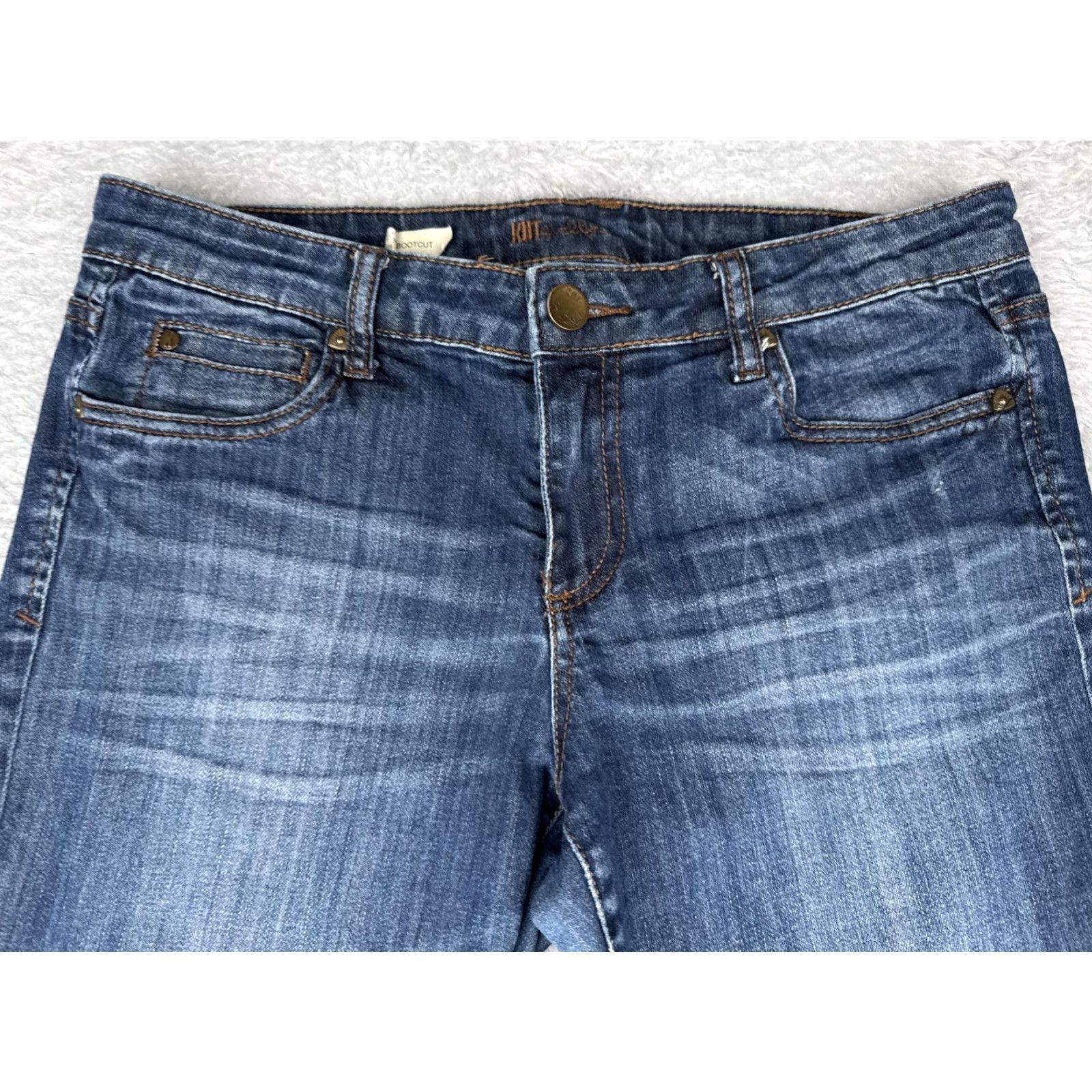 Vintage KUT from the Kloth Jeans Womens 10P Blue Bootcut Stretch Denim Mid Rise 32x29 Size 32" / US 10 / IT 46 - 4 Thumbnail