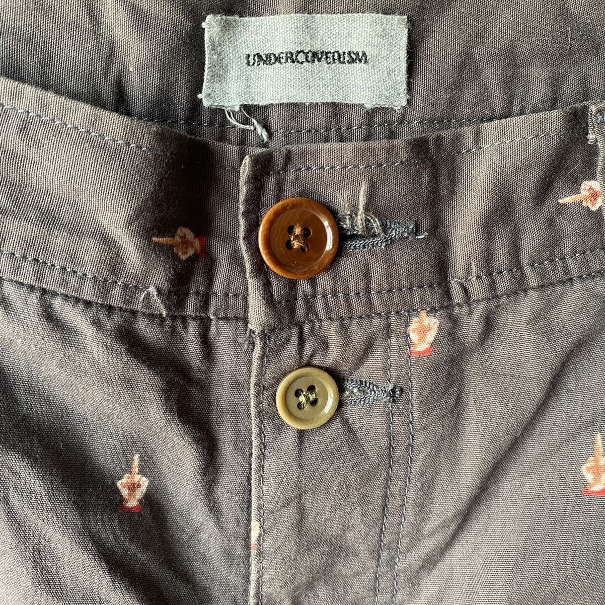 Undercover AW12 Psychocolor Middle Finger Pants Size US 32 / EU 48 - 8 Thumbnail