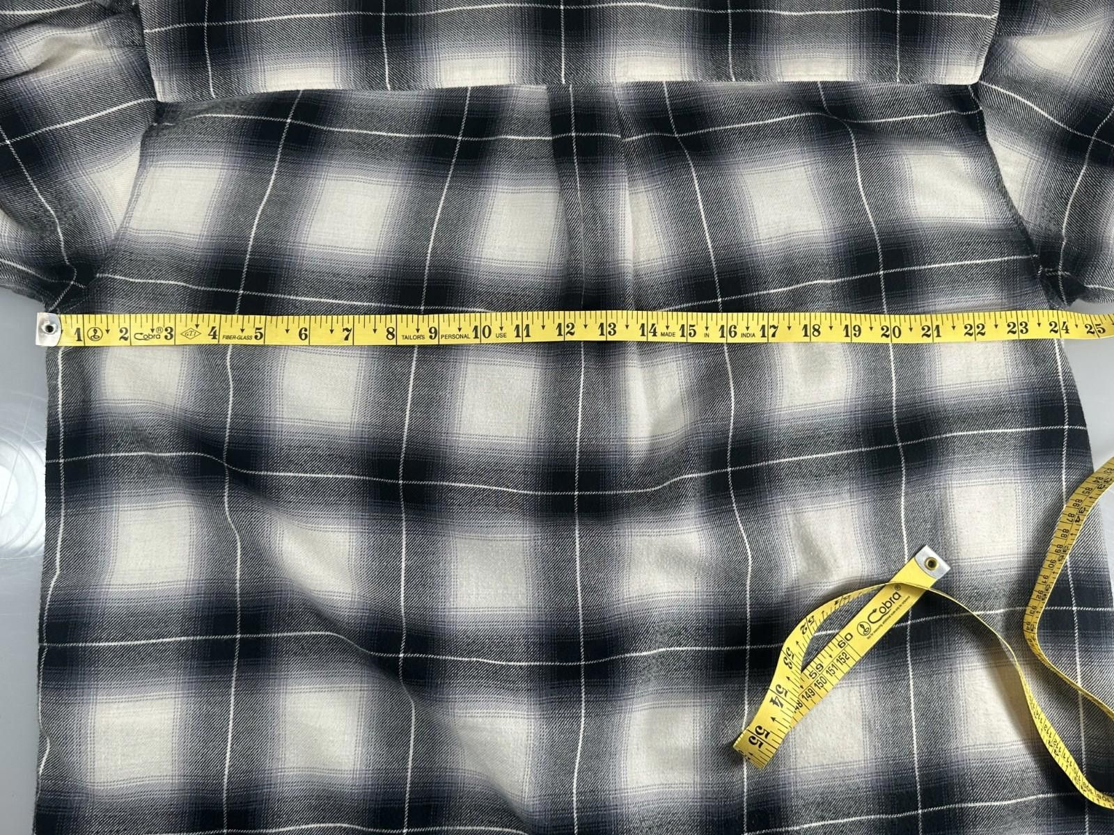 Levi's Levi's Men's Small Black Flannel Button Down Shirt Size US S / EU 44-46 / 1 - 6 Thumbnail