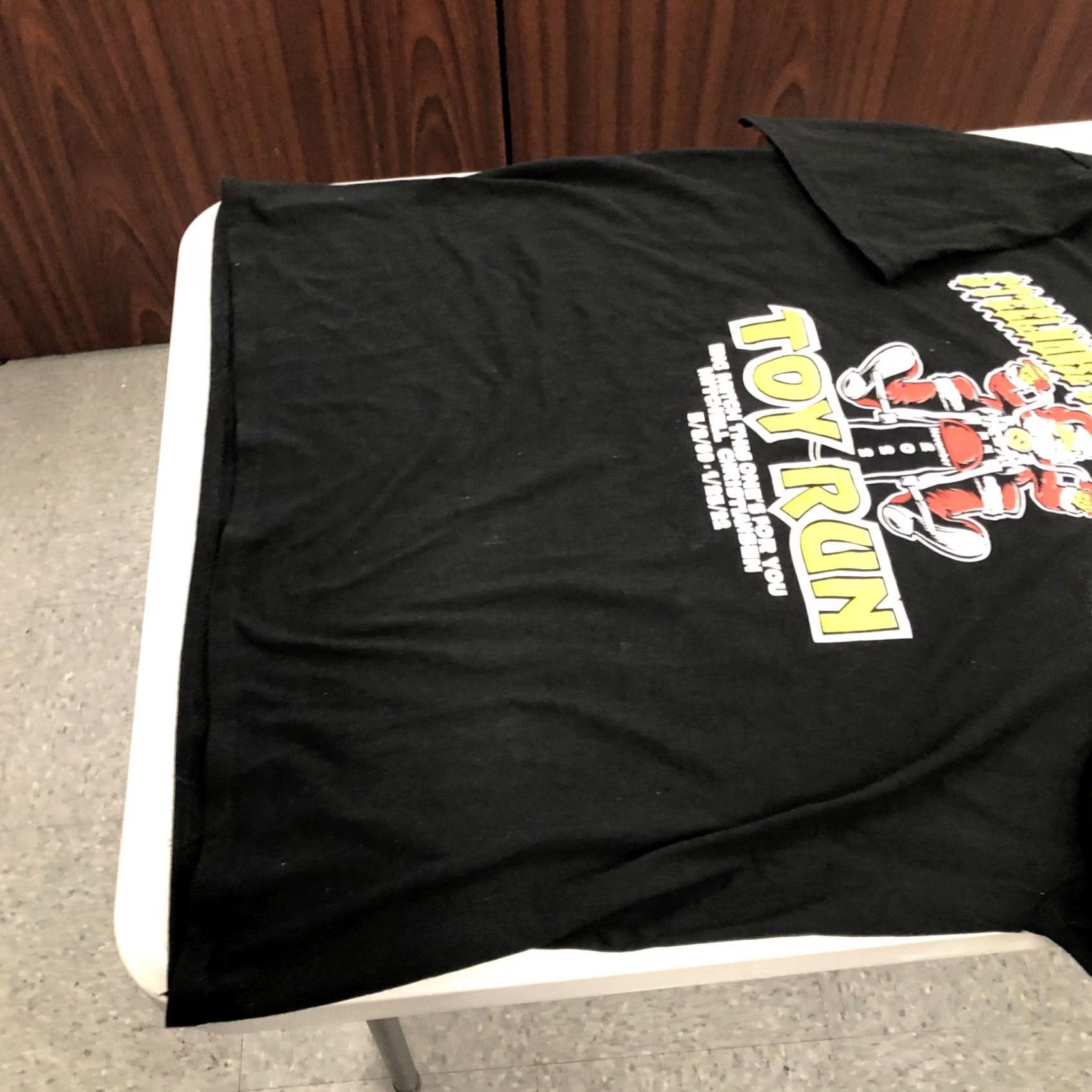 Port & Company VINTAGE Santa Claus Motorcycle T-Shirt Steelhorse Strangers of NC Toy Run 2022 XL Black Men Graphic Tee 2000s Size US XL / EU 56 / 4 - 6 Thumbnail