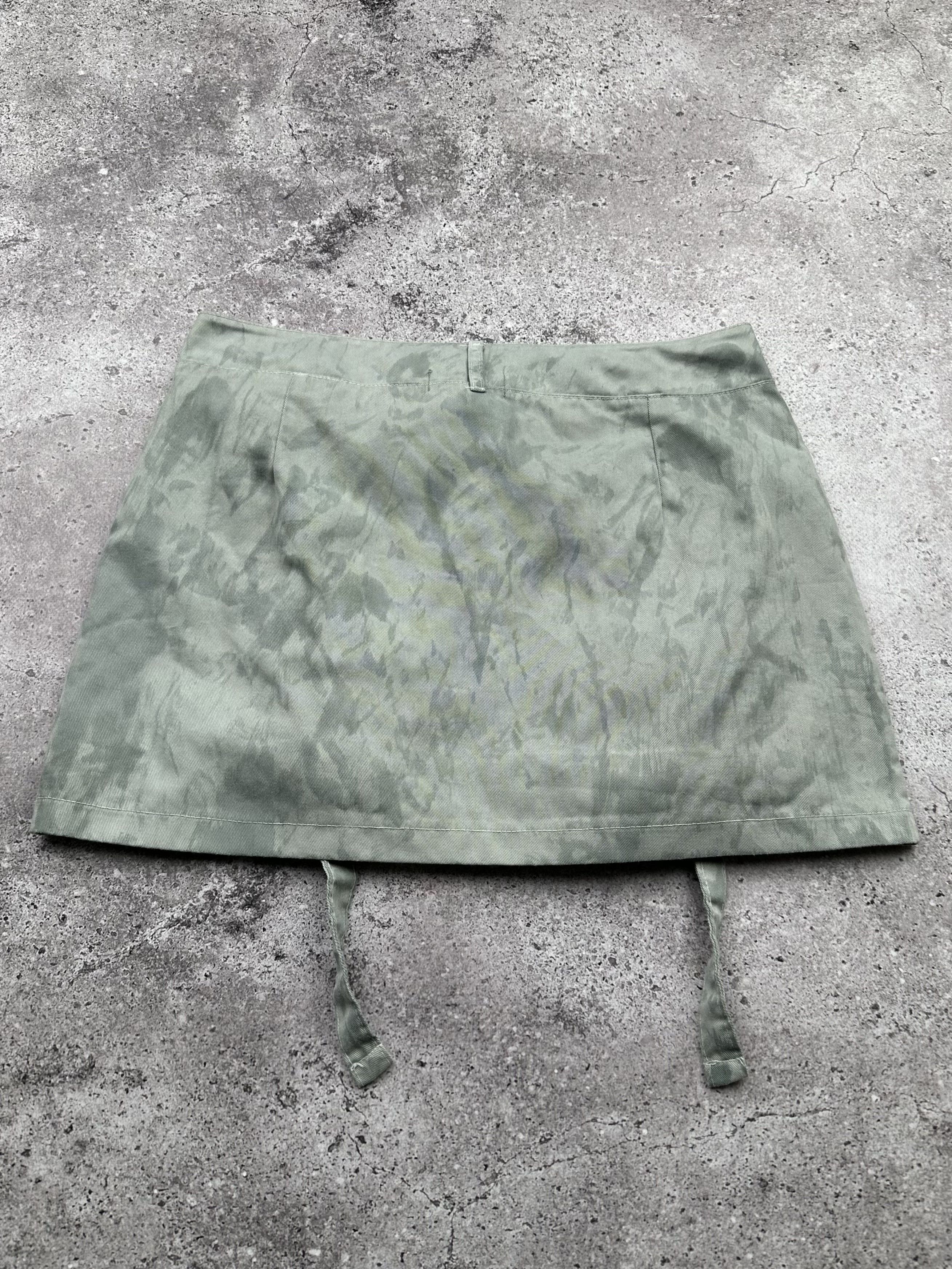 Japanese Brand Vintage Cargo Bondage Mini Skirt C248(V428)(E8) Size 27" / US 4 / IT 40 - 4 Thumbnail