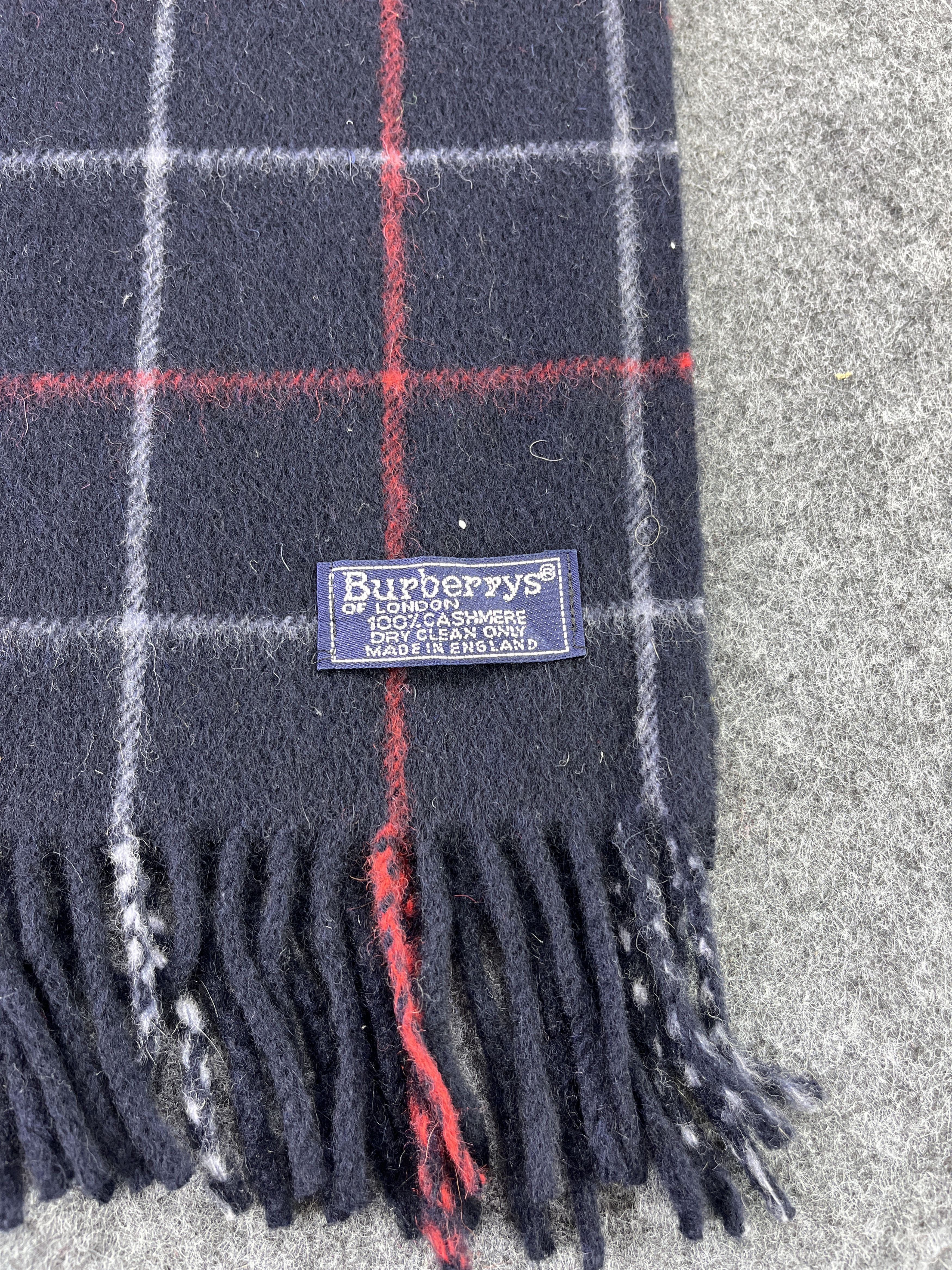 Burberry × Vintage Burberry Scarf / Muffler / Neckwear T151 Size ONE SIZE - 5 Thumbnail