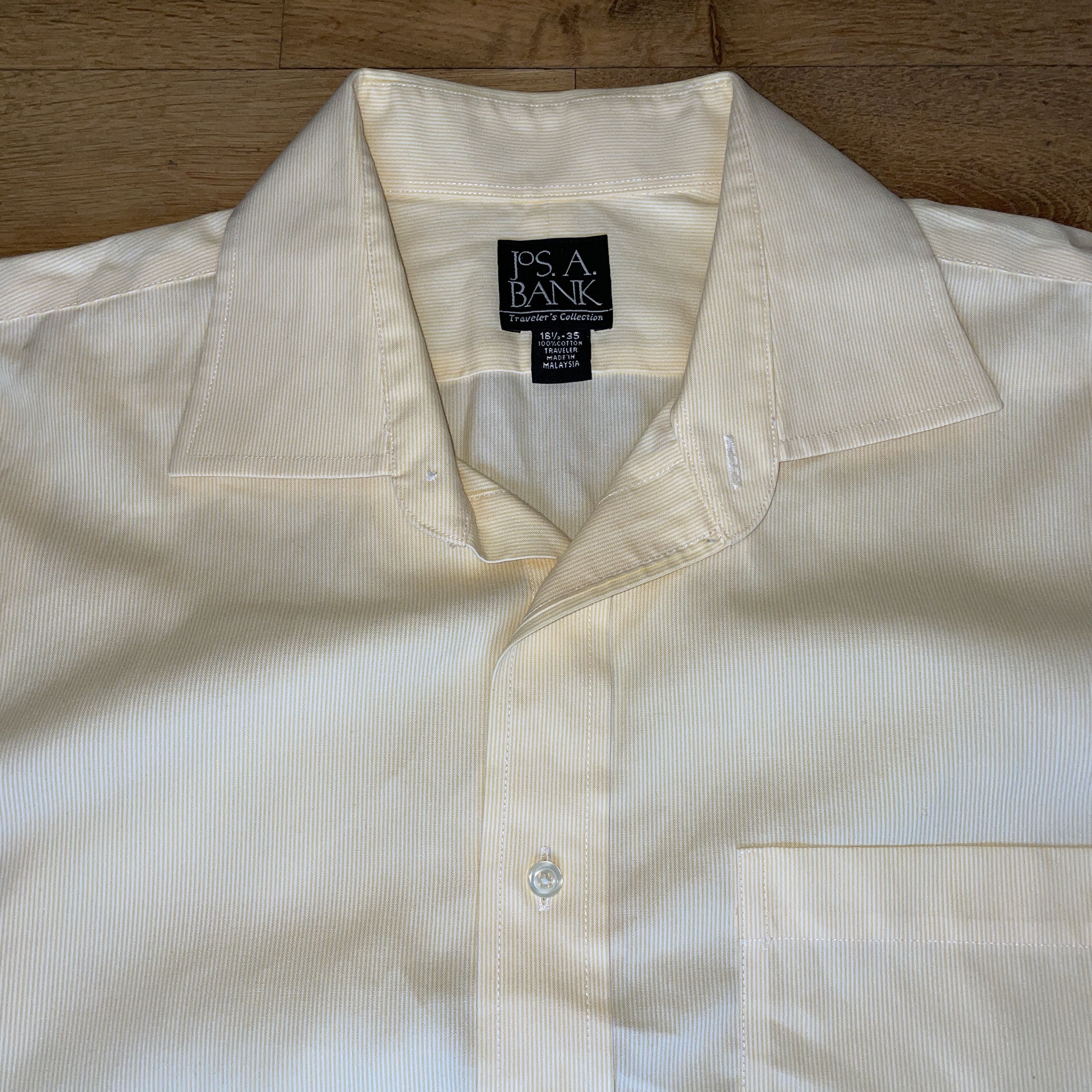 Jos. A. Bank Jos.a.bank Men's Fashionable Elegant Dress Shirt Size Xl Size US XL / EU 56 / 4 - 3 Thumbnail