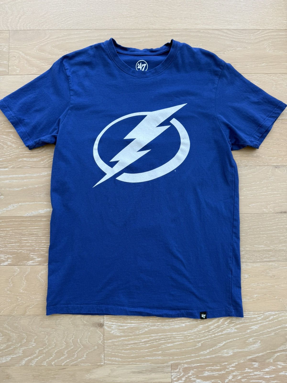 47 Brand Tampa Bay Lightning Bolts Logo NHL Shirt Size US M / EU 48-50 / 2 - 2 Thumbnail