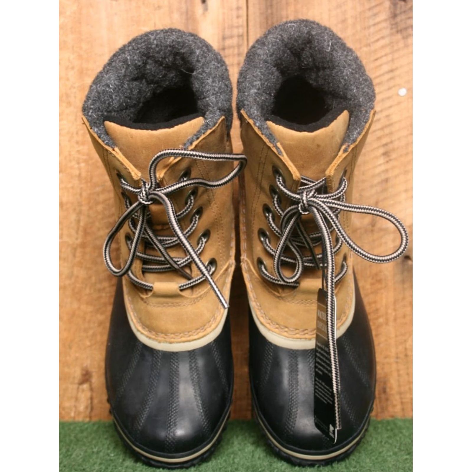 SOREL VINTAGE Sorel Slimpack Lace II Waterproof Rubber/Leather/Wool Duck Boots Women's Sz. 7 Boots Mens? Size US 7 / IT 37 - 4 Thumbnail