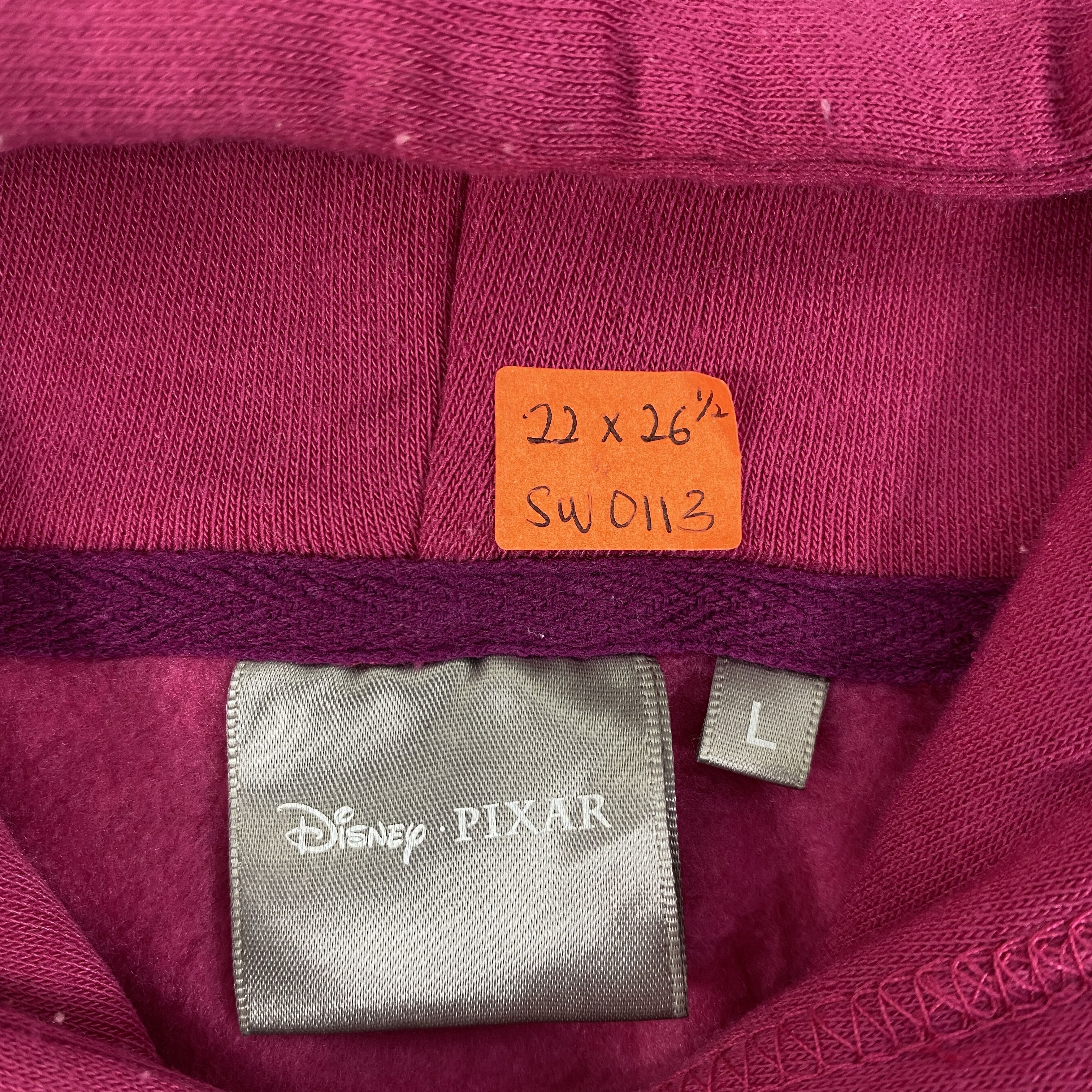 Disney Vintage Disney Pixar Big Face Hoodie - SW0113 Size M / US 6-8 / IT 42-44 - 7 Thumbnail