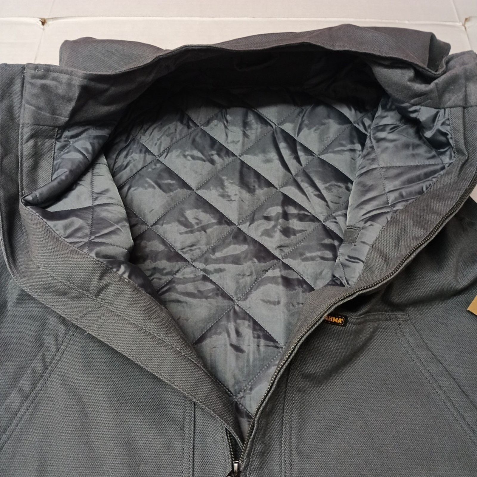 Other BRAHMA Canvas Work Vest Men's Size L Large (42-44) Gray Size US L / EU 52-54 / 3 - 7 Thumbnail