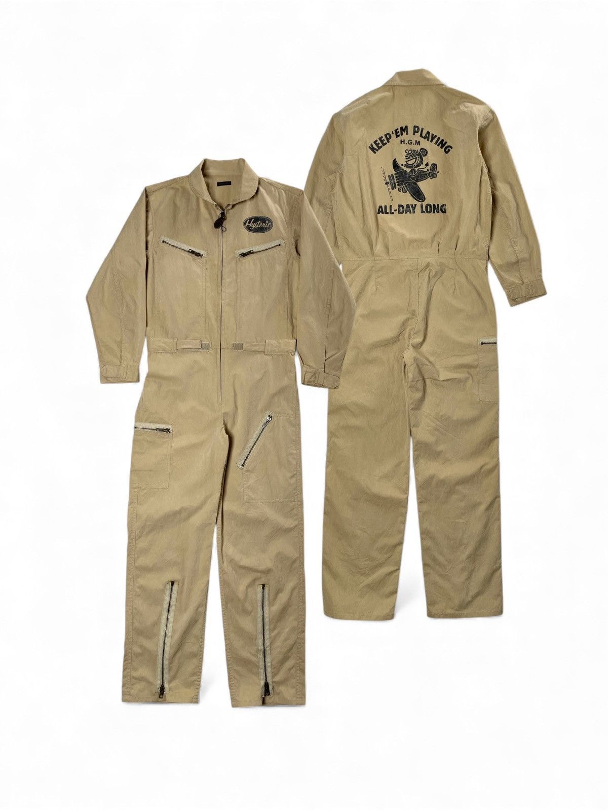 【HYSTERIC GLAMOUR】Coverall shirt jacket Hysteric Glamour Coveralls | Grailed