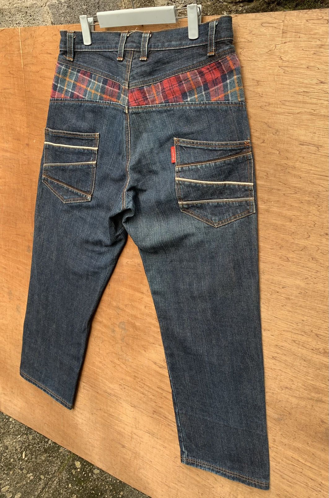 Japanese Brand 🔥🔥 elem Men Blue Denim Jeans Size US 33 - 8 Thumbnail