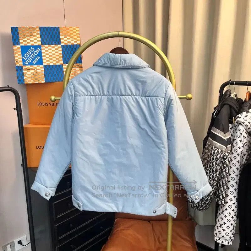 Miu Miu Miu Miu Light Blue Women's Down Jacket . Size M / US 6-8 / IT 42-44 - 2 Thumbnail