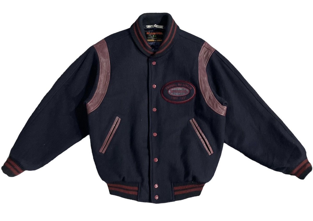 Vintage Vintage McGregor Varsity Wool Jacket Size US L / EU 52-54 / 3 - 1 Thumbnail
