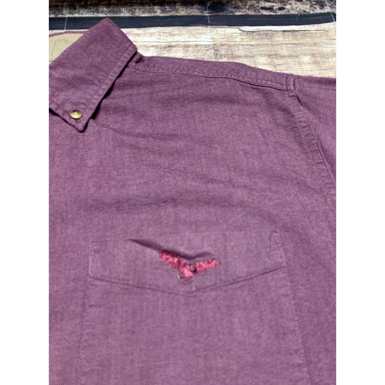 Vintage Field & Stream Mens Long Sleeve Shirt XL Button-Down Mauve Light Purple Heavy Shirt XL Purple Field & Stream Button-Down Casual Workwear Mens Size US XL / EU 56 / 4 - 2 Thumbnail