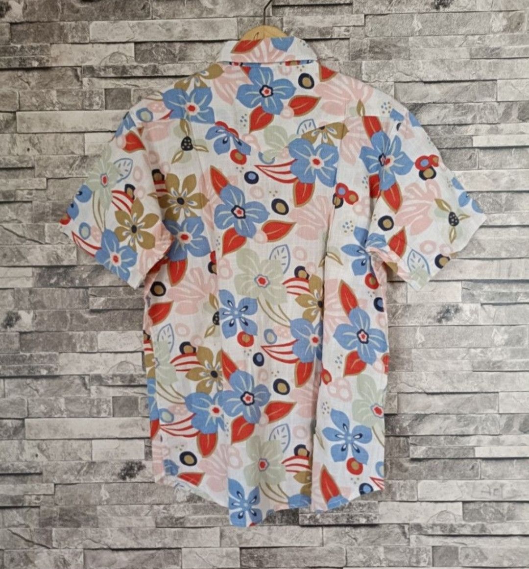 Lucky Brand Lucky store linen Hawaiian button shirt Size US L / EU 52-54 / 3 - 3 Thumbnail