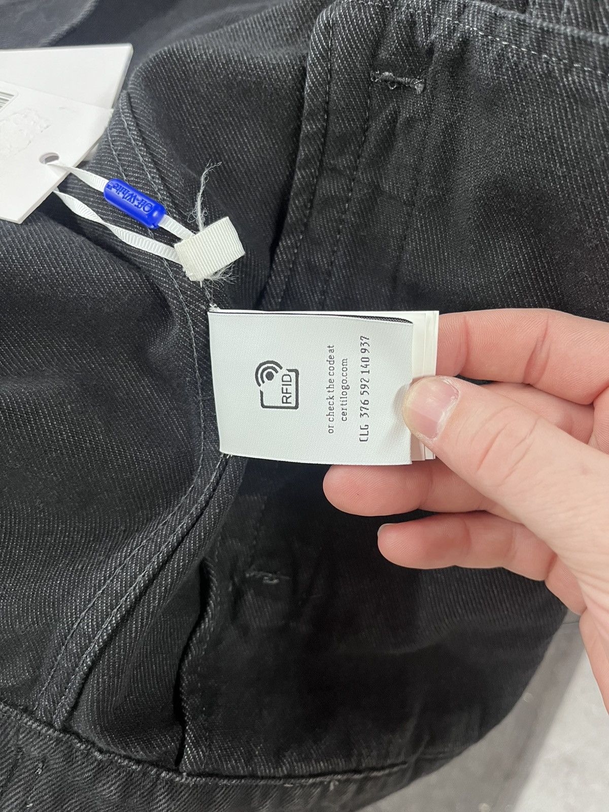 Off-White OFF-WHITE Nature Lovers Denim Jacket Size US XL / EU 56 / 4 - 9 Thumbnail