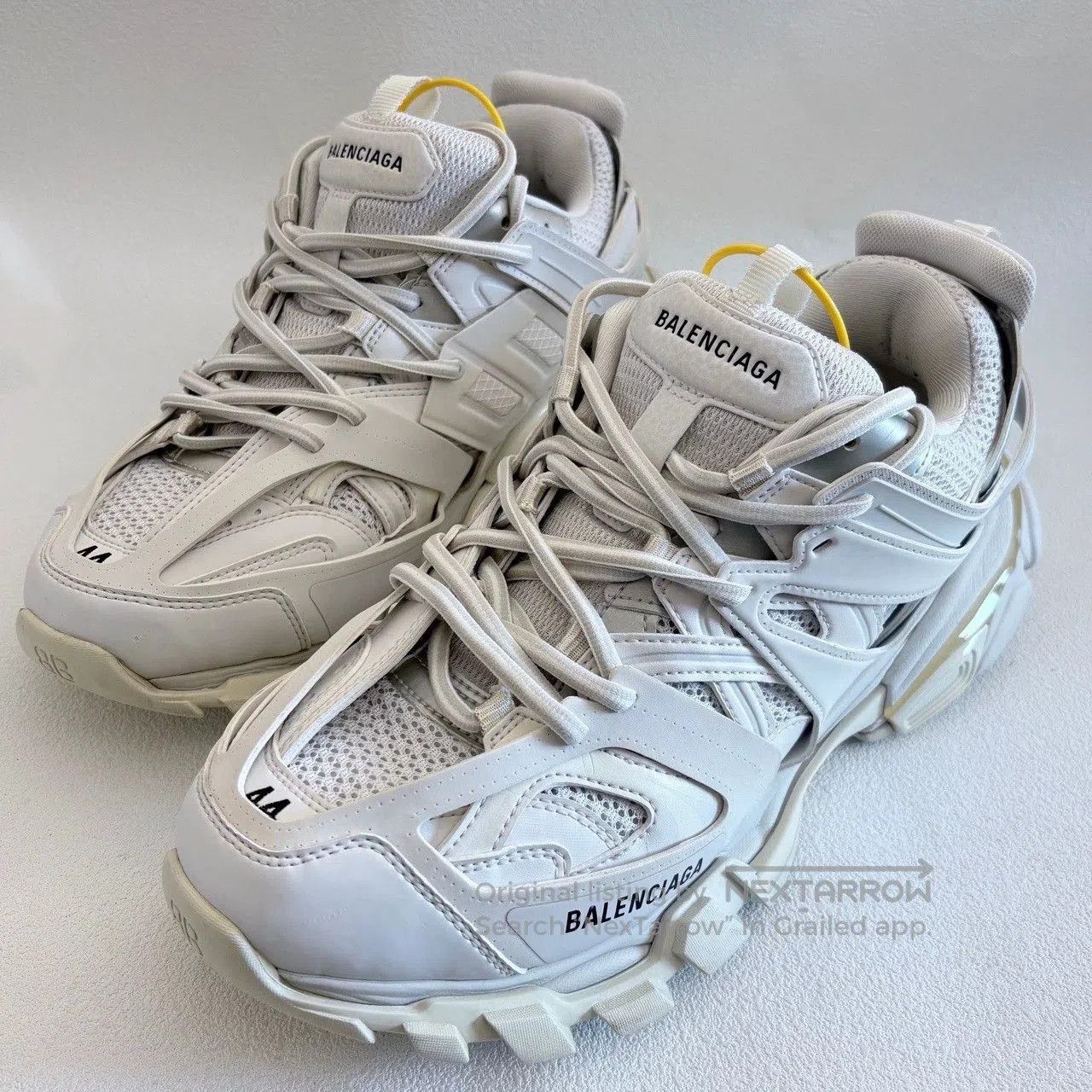 Balenciaga balenciaga track 1.0 dad sneakers in white. Size US 10.5 / EU 43-44 - 1 Thumbnail