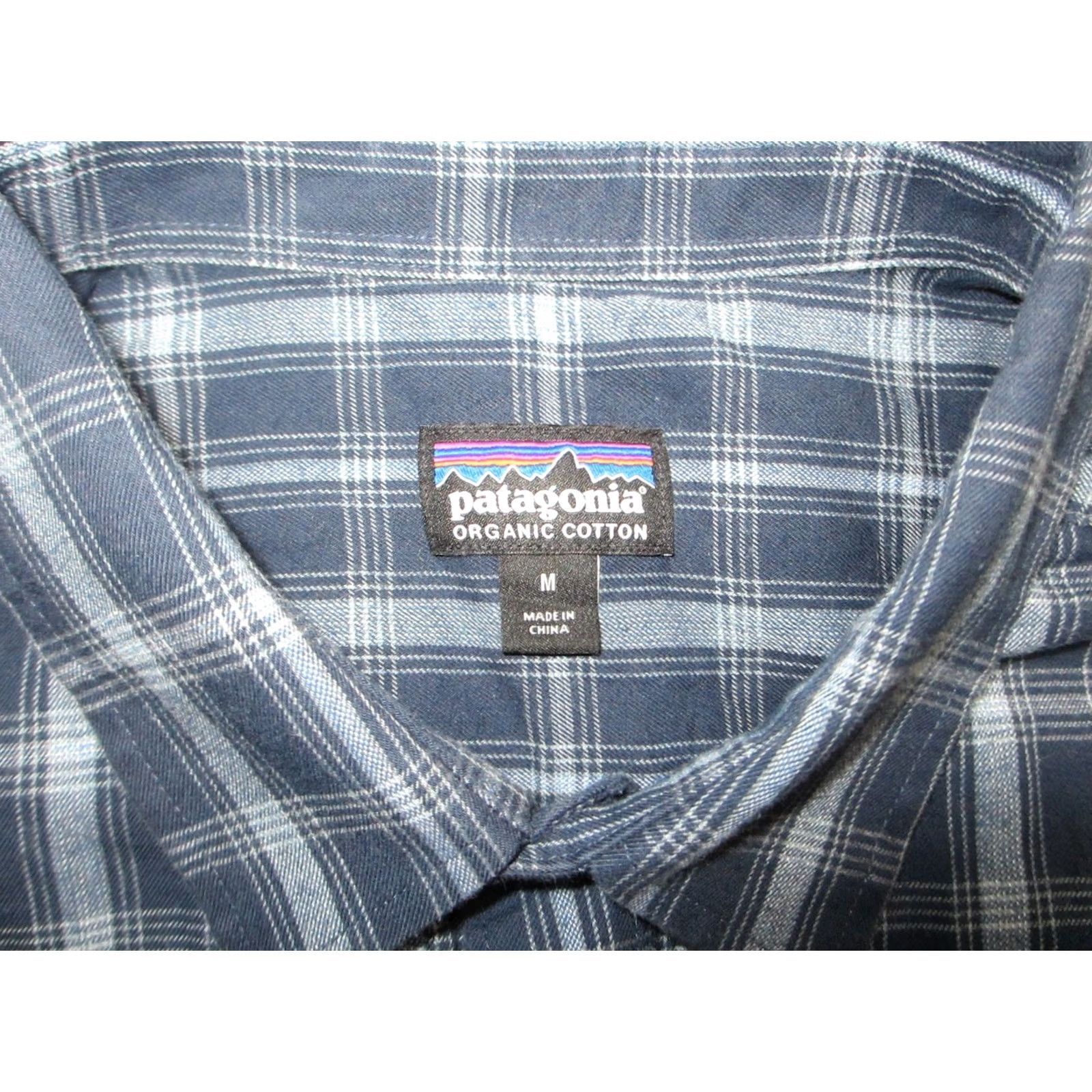 Patagonia Patagonia Mens Medium Blue Plaid Outdoor Casual Long Sleeve Button Up Size US M / EU 48-50 / 2 - 3 Thumbnail