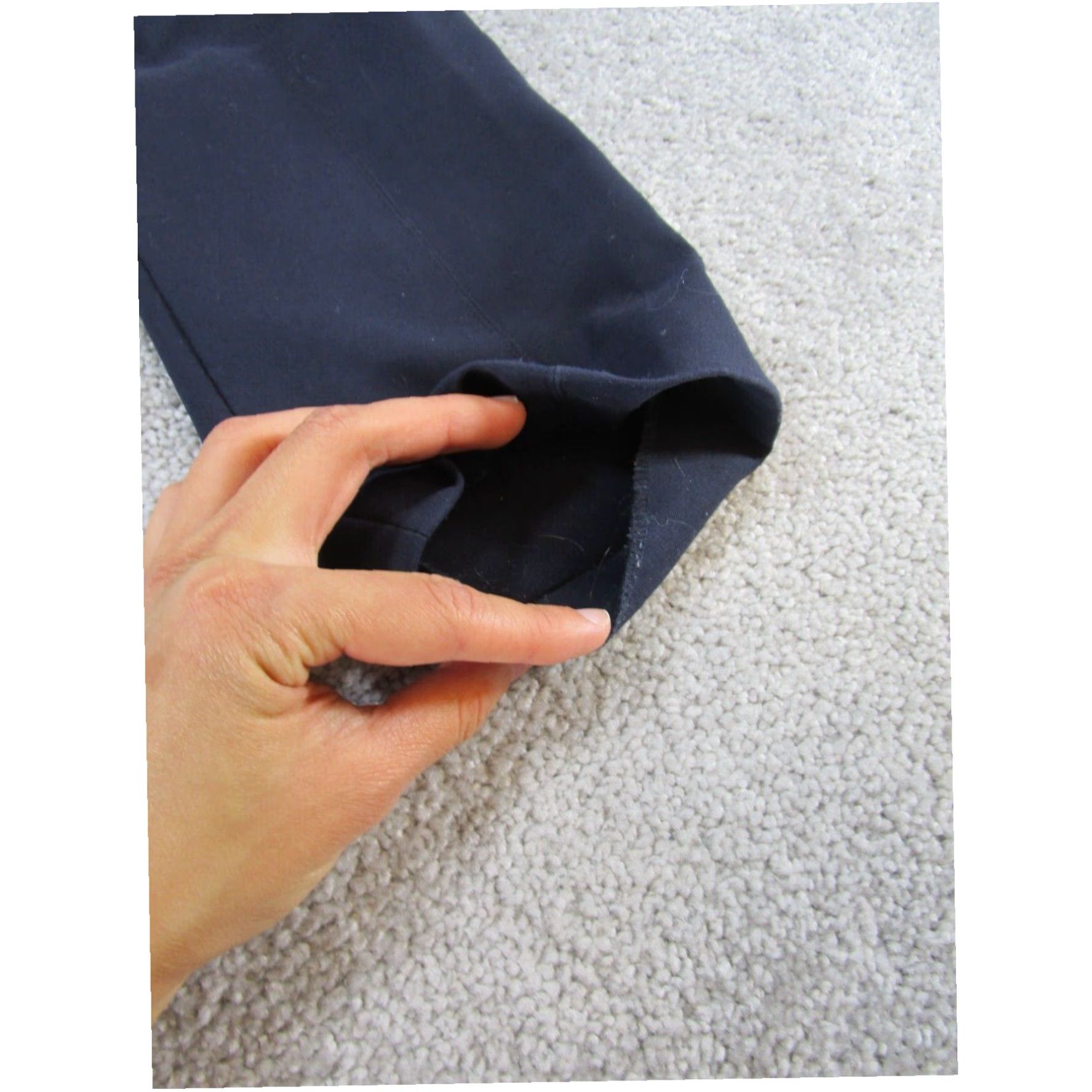 M.M.LaFleur M.M.Lafleur Womens Skinny Pants 0 Navy Blue Cotton Nylon Size 25" / US 0 / IT 36 - 2 Thumbnail