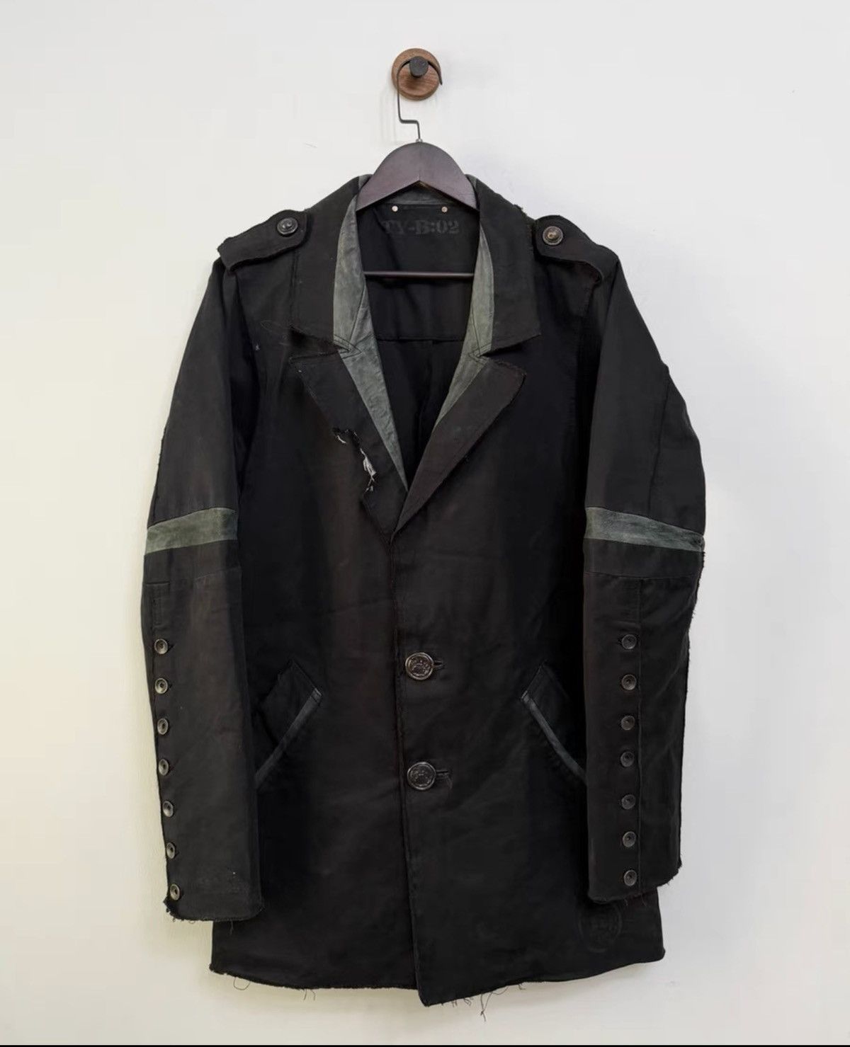 14th Addiction 14th Addiction Suede Patchwork Postcard-Themed Blazer Jacket Size US M / EU 48-50 / 2 - 1 Thumbnail