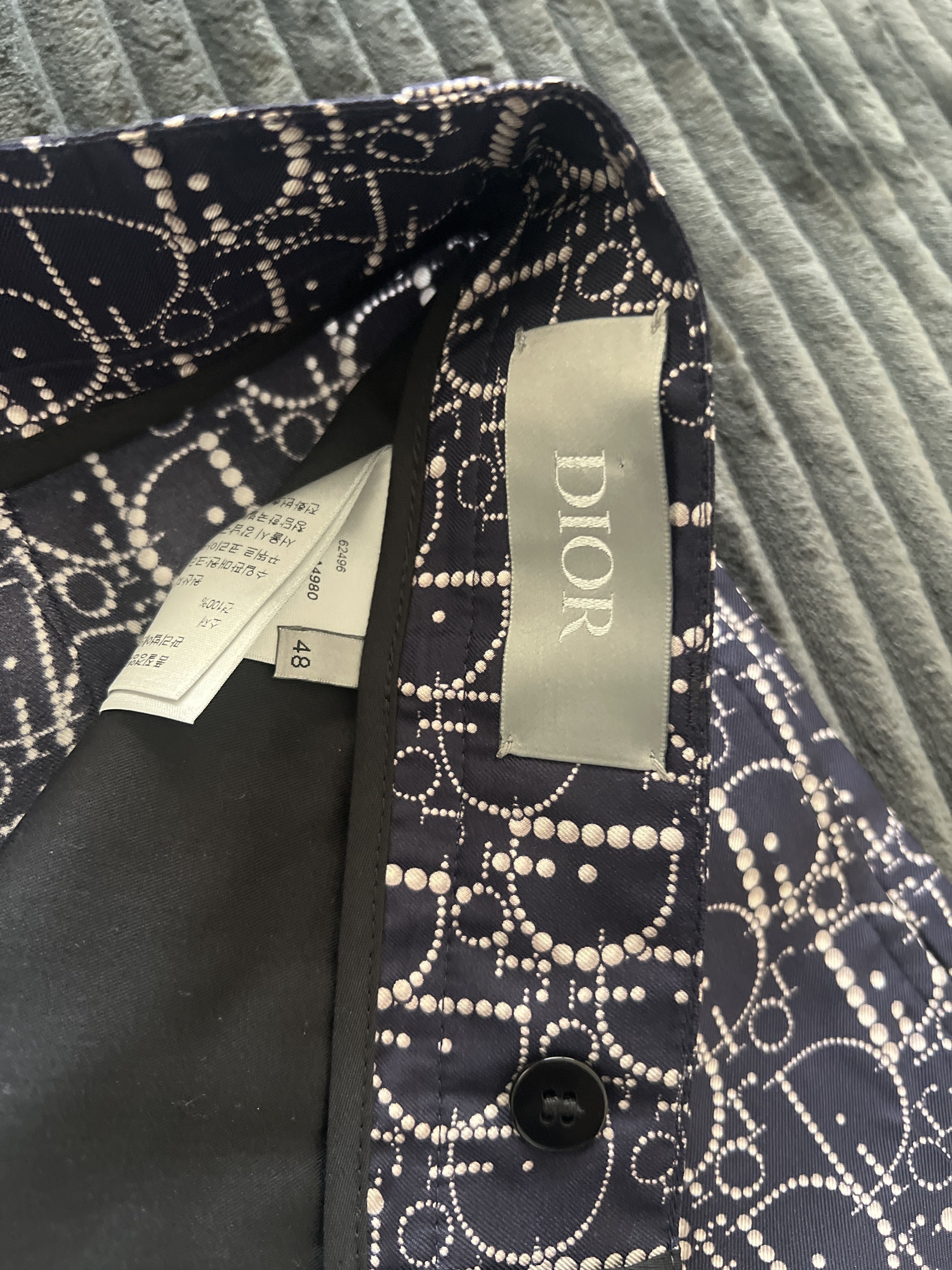 Christian Dior Monsieur Dior silk pearl shorts Size US 32 / EU 48 - 3 Thumbnail