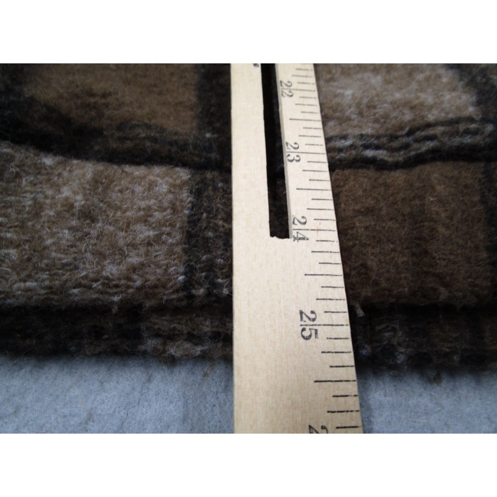KAVU Kavu Jacket Mens Medium Brown Wool Blend Full Zip Hike Travel Camp Gorpcore Shirt Mens Brown Wool Blend Full Zip Jacket Size US M / EU 48-50 / 2 - 7 Thumbnail