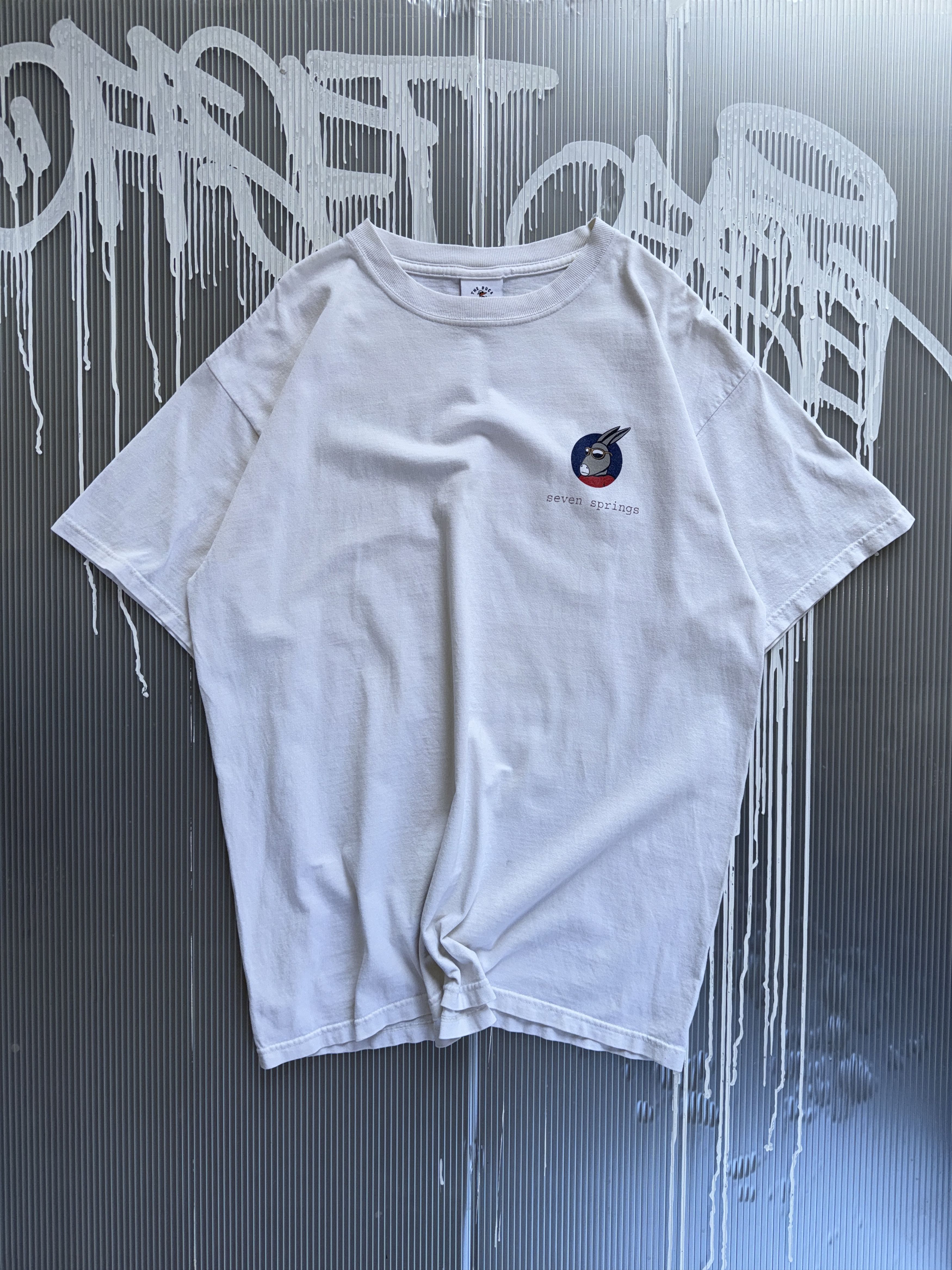Vintage Seven Springs donkey vintage t-shirt - L Size US L / EU 52-54 / 3 - 3 Thumbnail