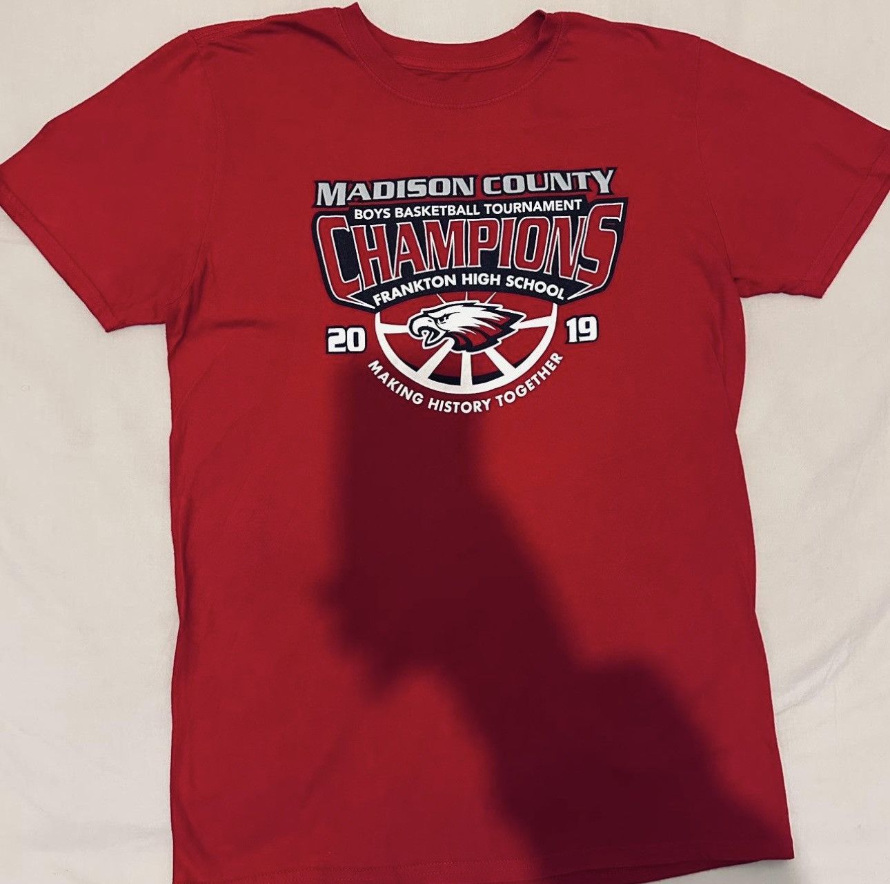 Vintage 90s Vintage Madison County Champs Tee Size US M / EU 48-50 / 2 - 2 Thumbnail