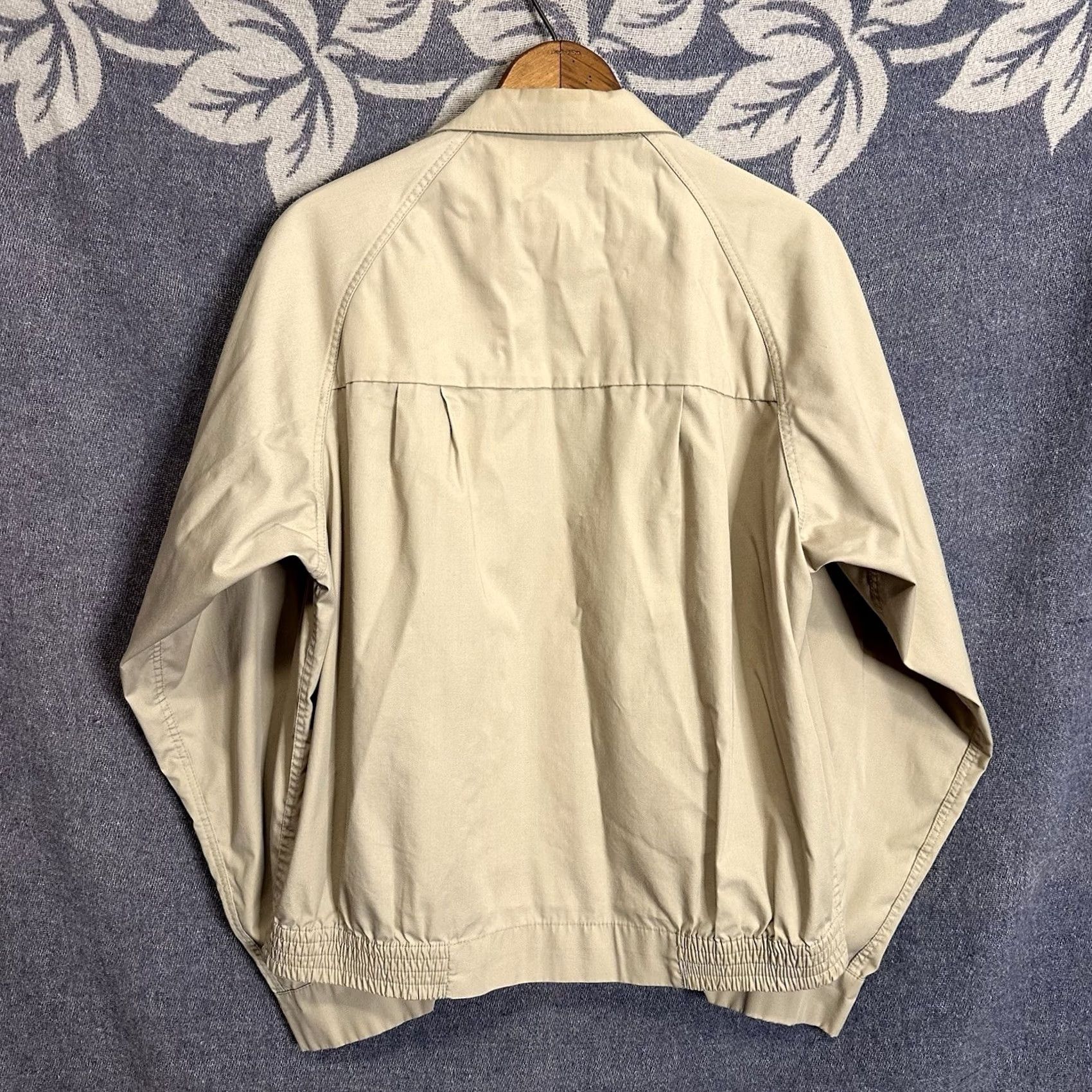 London Fog VINTAGE London Fog German Brewery Beer Lightweight Jacket 40 L Beige Bomber Mens Size US XXS / EU 40 - 7 Thumbnail