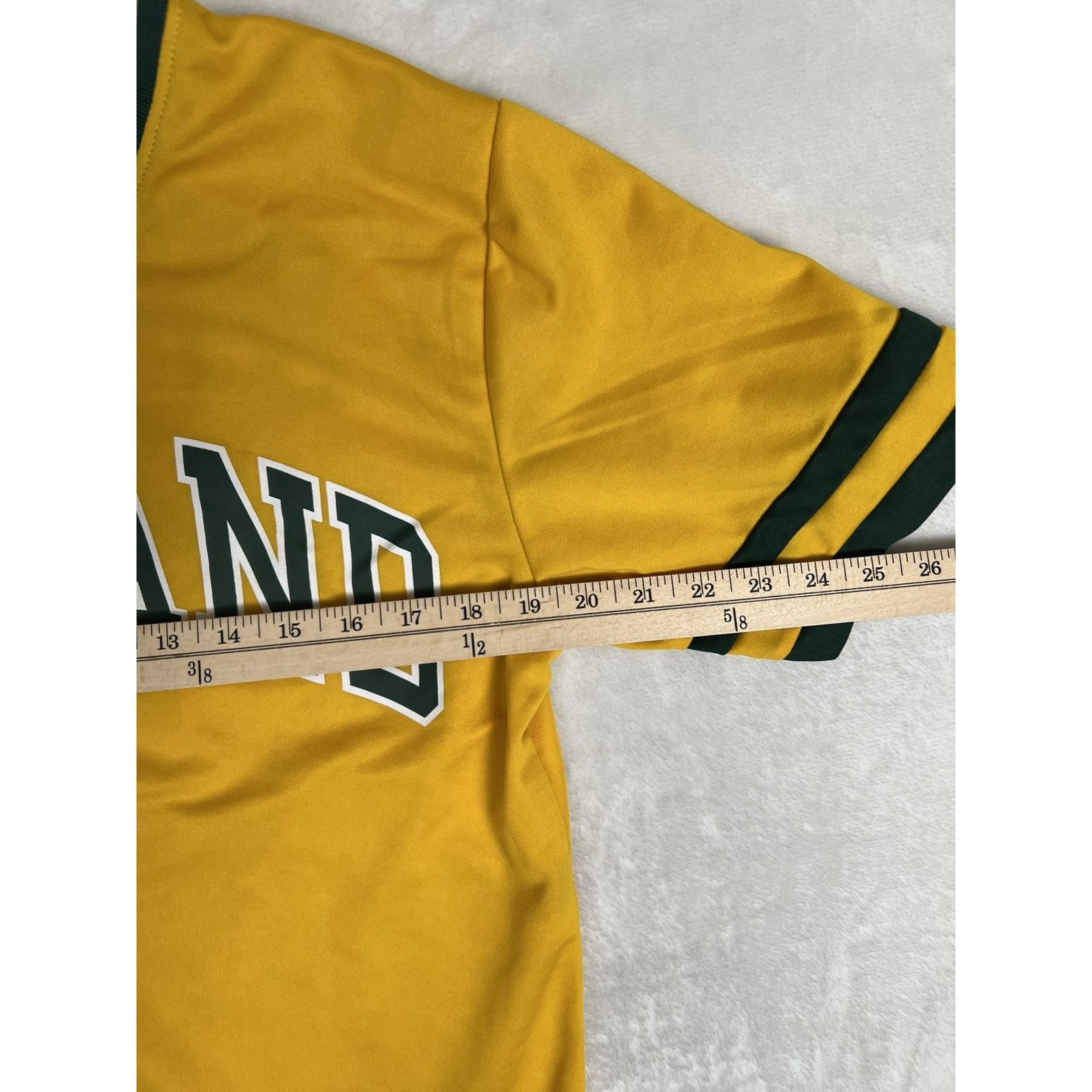 Other Oakland Athletics Dave Stewart Jersey Mens Medium Yellow Gre Size US M / EU 48-50 / 2 - 7 Thumbnail