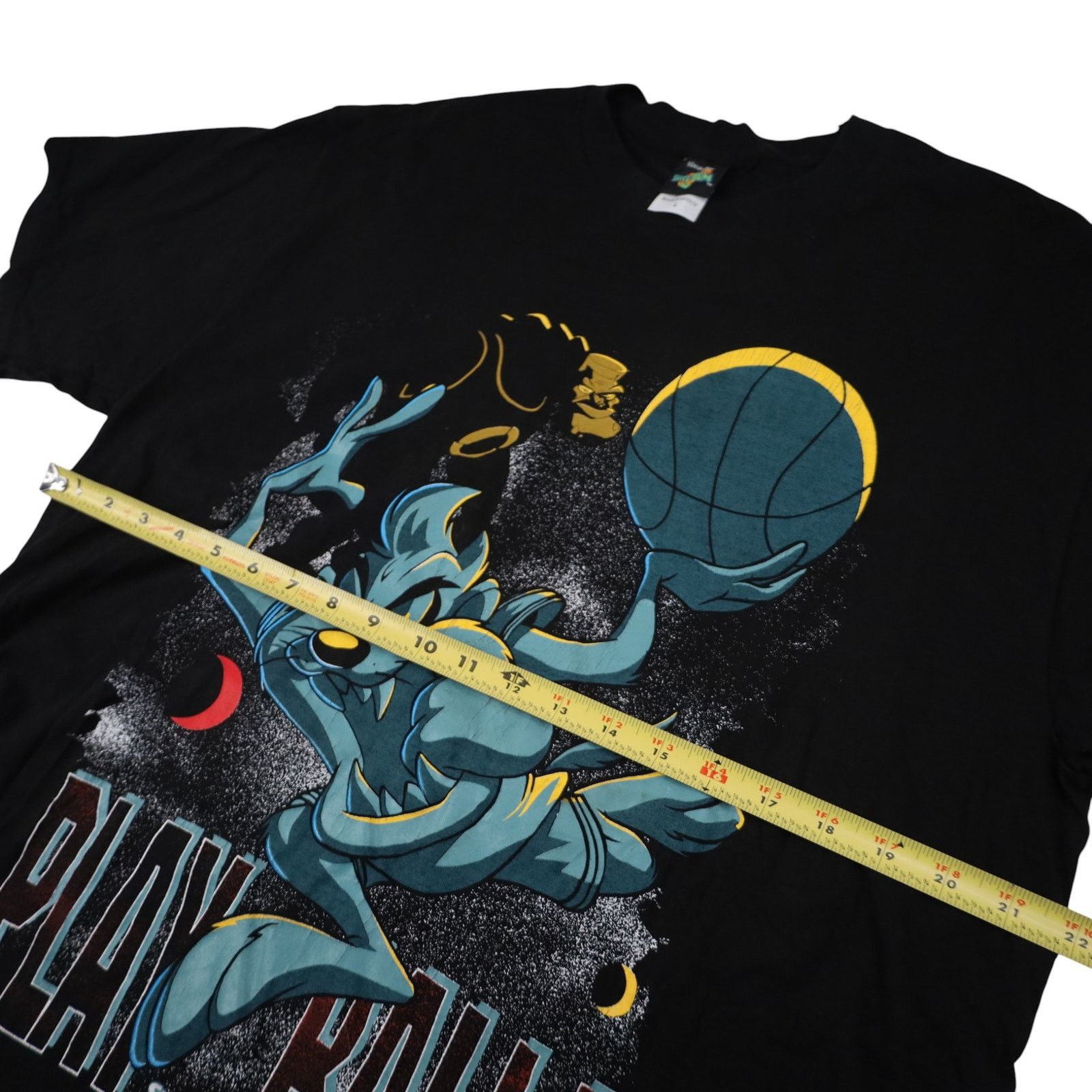 Vintage × Warner Bros Vintage 90s Space Jam Taz Graphic T Shirt Size US L / EU 52-54 / 3 - 8 Thumbnail