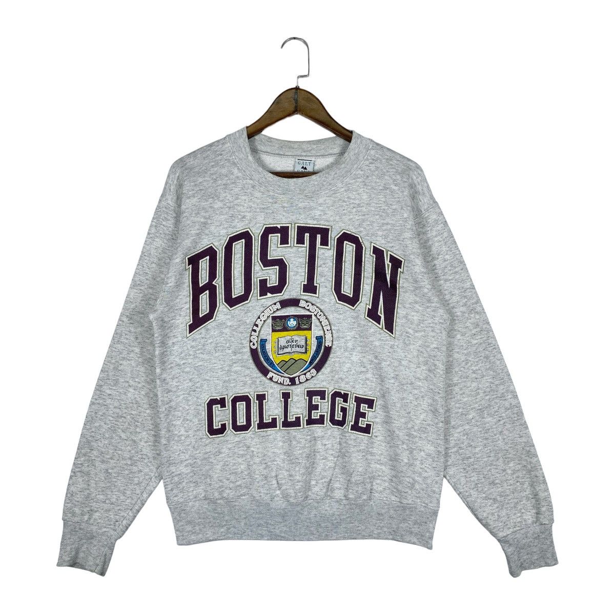 Other Vintage 90s Boston College Massachusetts Sweatshirt Size US M / EU 48-50 / 2 - 2 Thumbnail