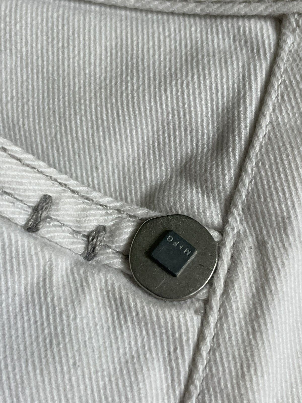 Marithe + Francois Girbaud Marithe Francois Girbaud Biker Denim Jeans Clasp Lighter Vtg Size 28" / US 6 / IT 42 - 9 Thumbnail