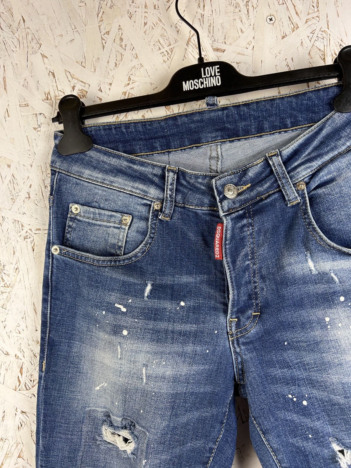 Dsquared2 Dsquared2 Skinny Elastane Denim Jeans Size 44 Size 30" / US 8 / IT 44 - 4 Thumbnail