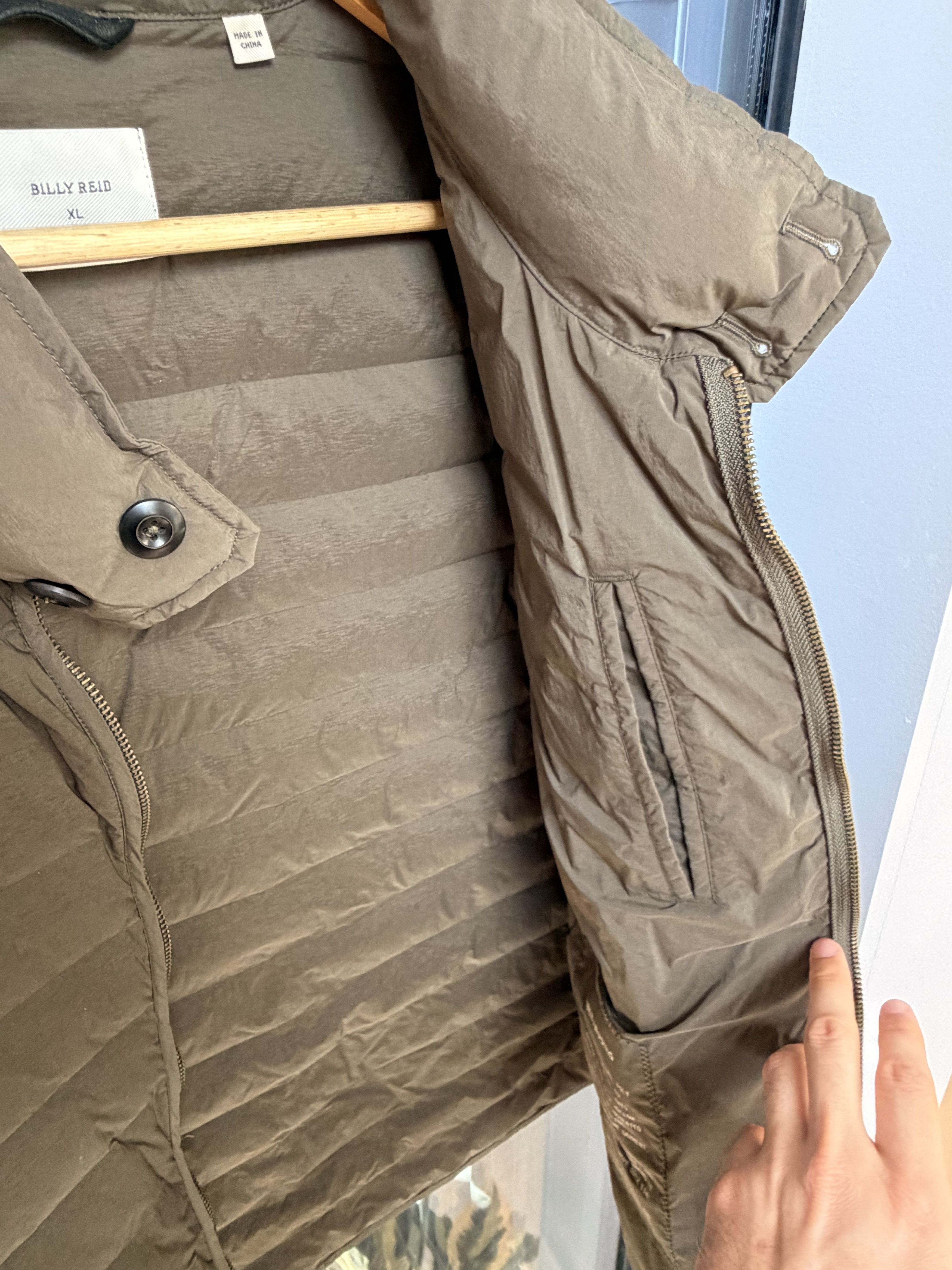 Billy Reid Billy Reid Light Puffer Vest Size US XL / EU 56 / 4 - 6 Thumbnail