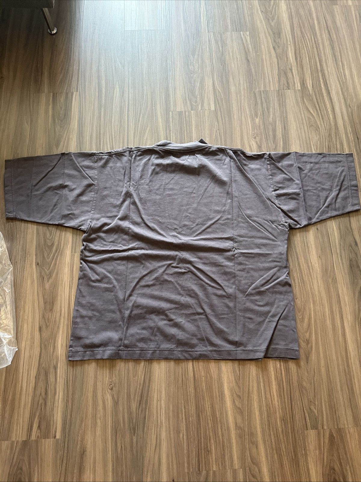 Balenciaga × Gap × Kanye West Yeezy Gap 52 Logo 3/4 Sleeve Tee Dark Grey Sz Small Size US M / EU 48-50 / 2 - 6 Thumbnail