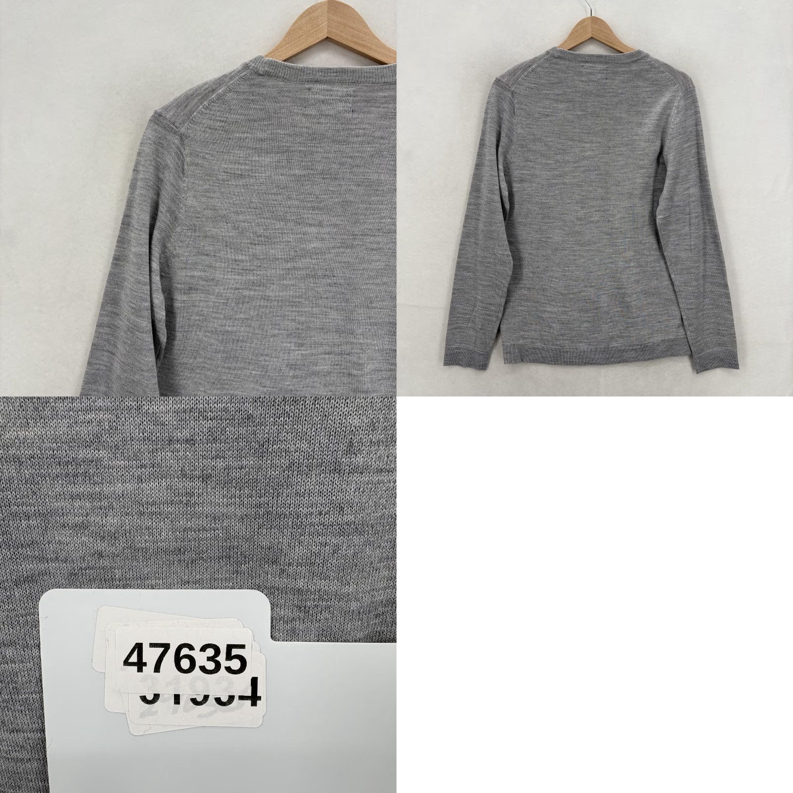 Apt. 9 APT.9 Merino Sweater Mens M Gray Seriously Soft Crewneck Knit Pullover NWT Clothing Knitwear Casual Size US M / EU 48-50 / 2 - 9 Thumbnail