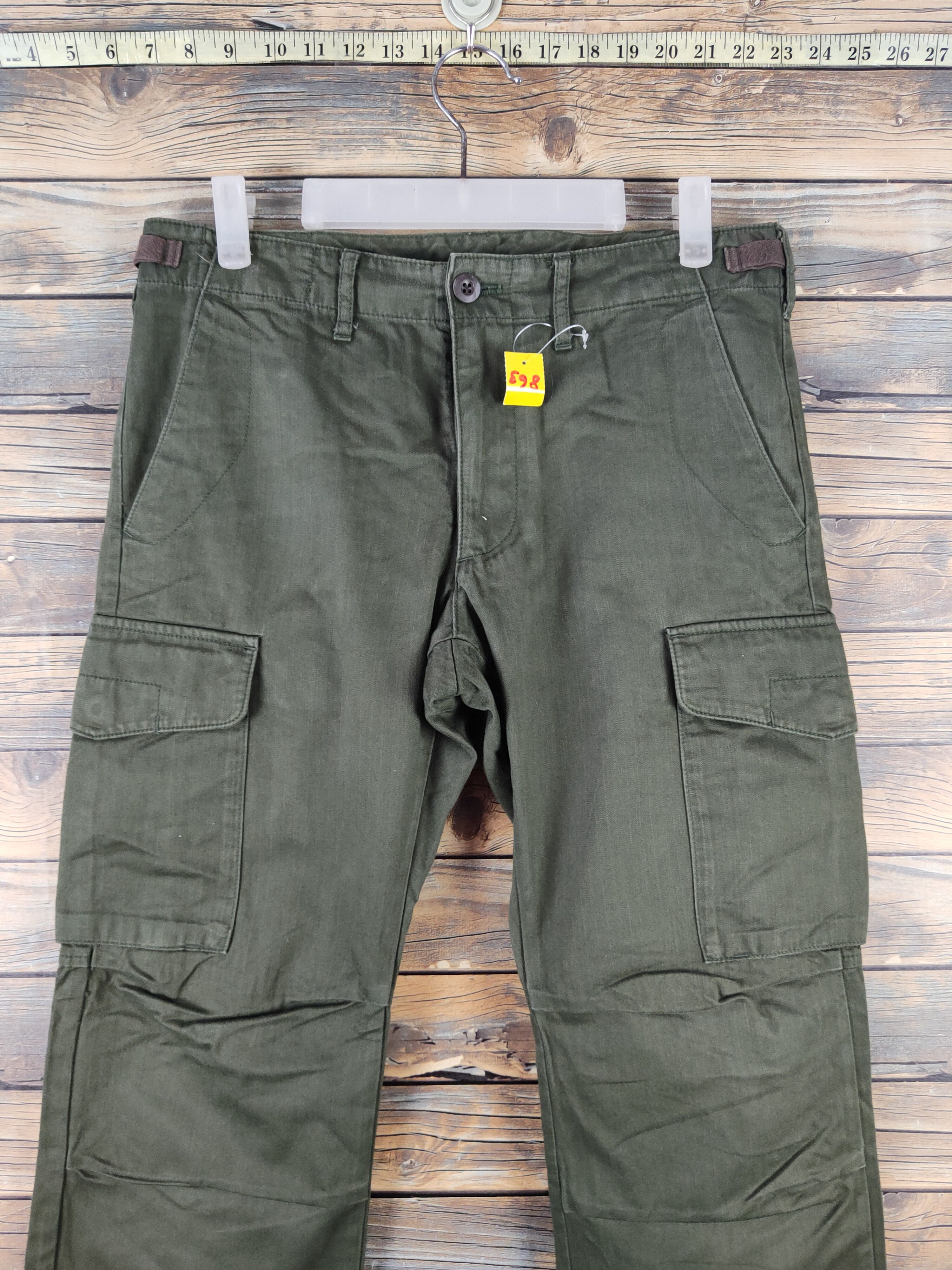 United Arrows DL Beauty& Youth -United Arrows Green Cargo Pants #863 Size US 31 - 2 Thumbnail