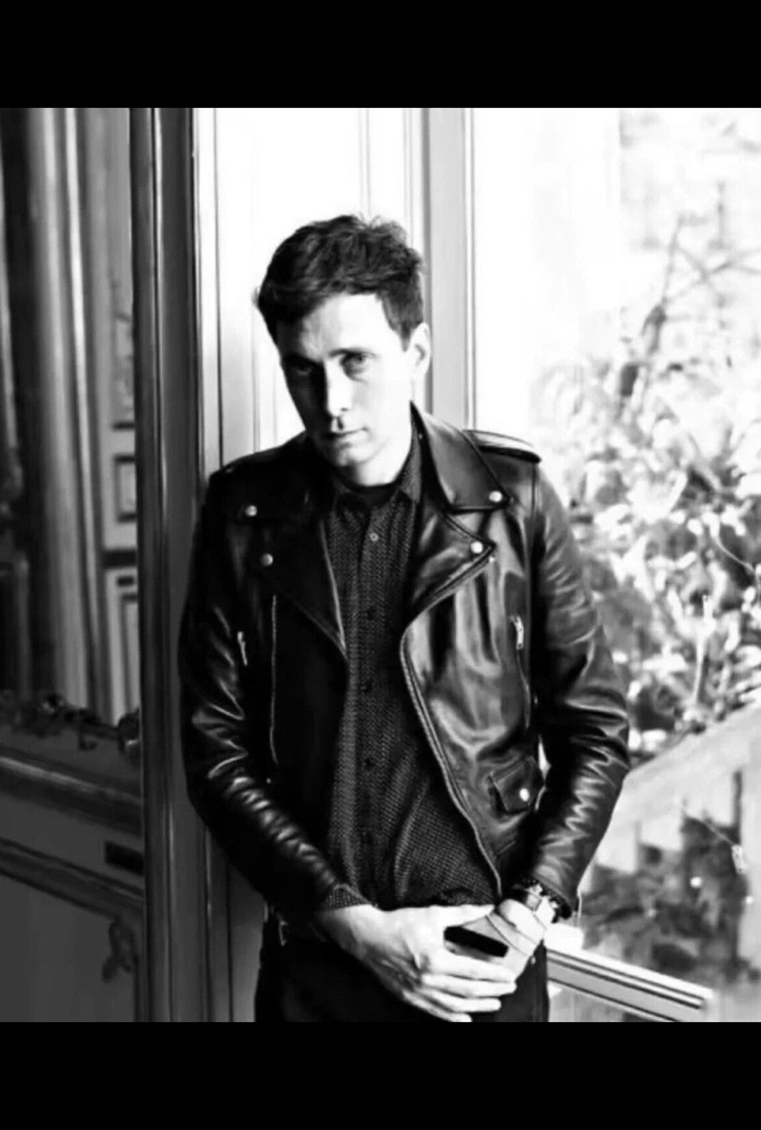 Saint Laurent Paris Saint Laurent SLP Authentic 2014FW L01 Leather Jacket Hedi Size US M / EU 48-50 / 2 - 8 Thumbnail