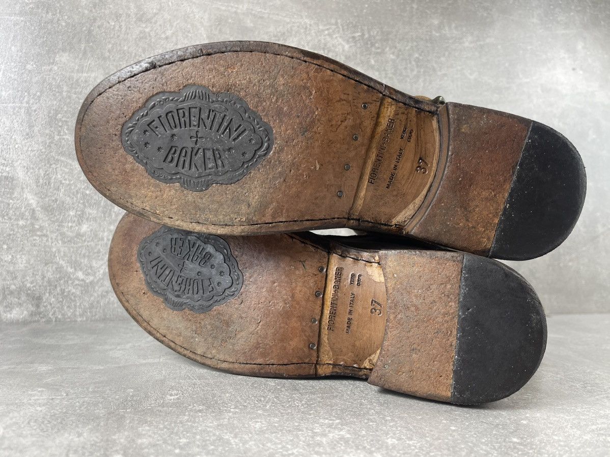 Fiorentini + Baker Fiorentini + Baker Leather Engineer Belted Brown Boots Size US 7 / IT 37 - 8 Thumbnail