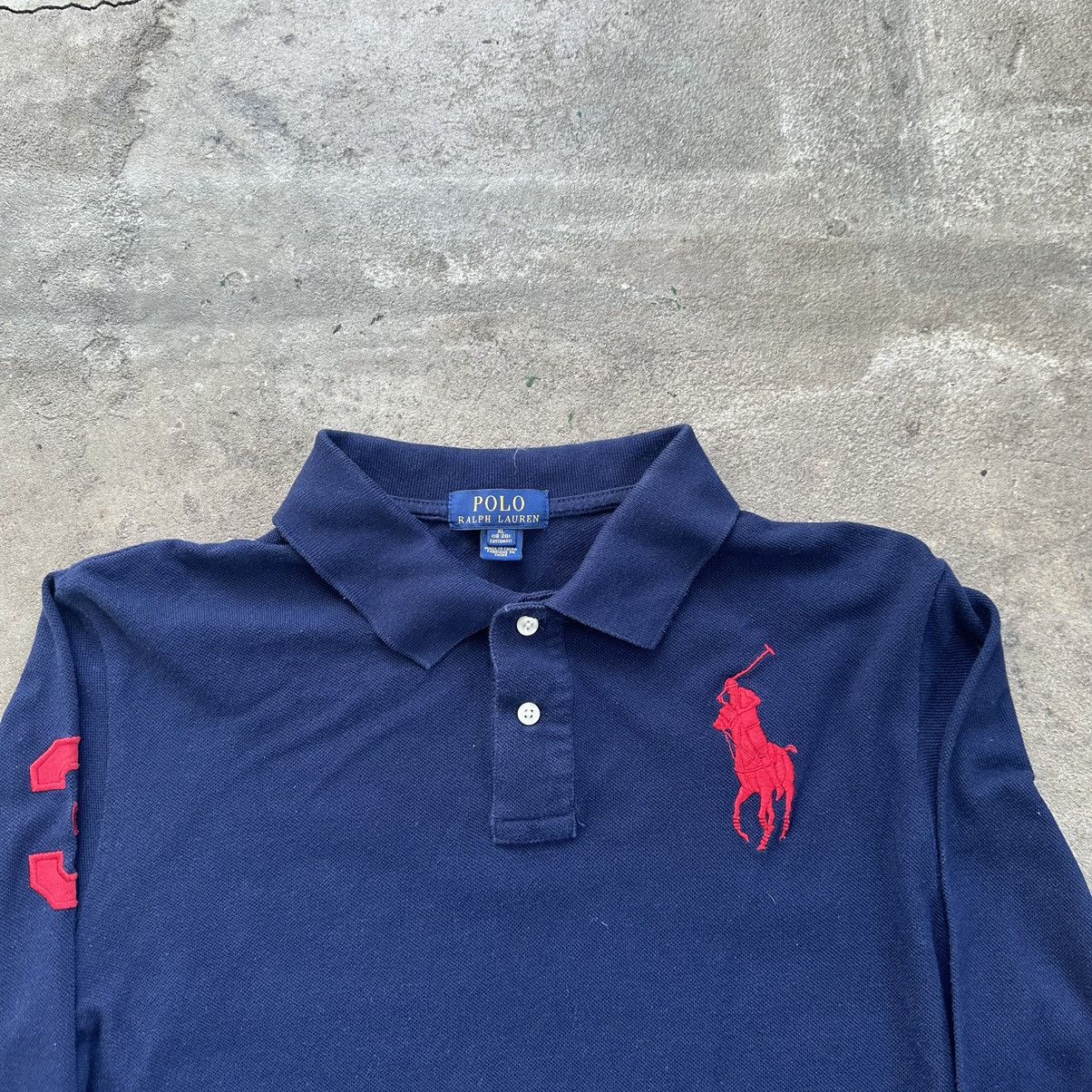 Polo Ralph Lauren Vintage Polo Ralph Lauren Rugby Long Sleeve Y2K Hype Size US S / EU 44-46 / 1 - 5 Thumbnail